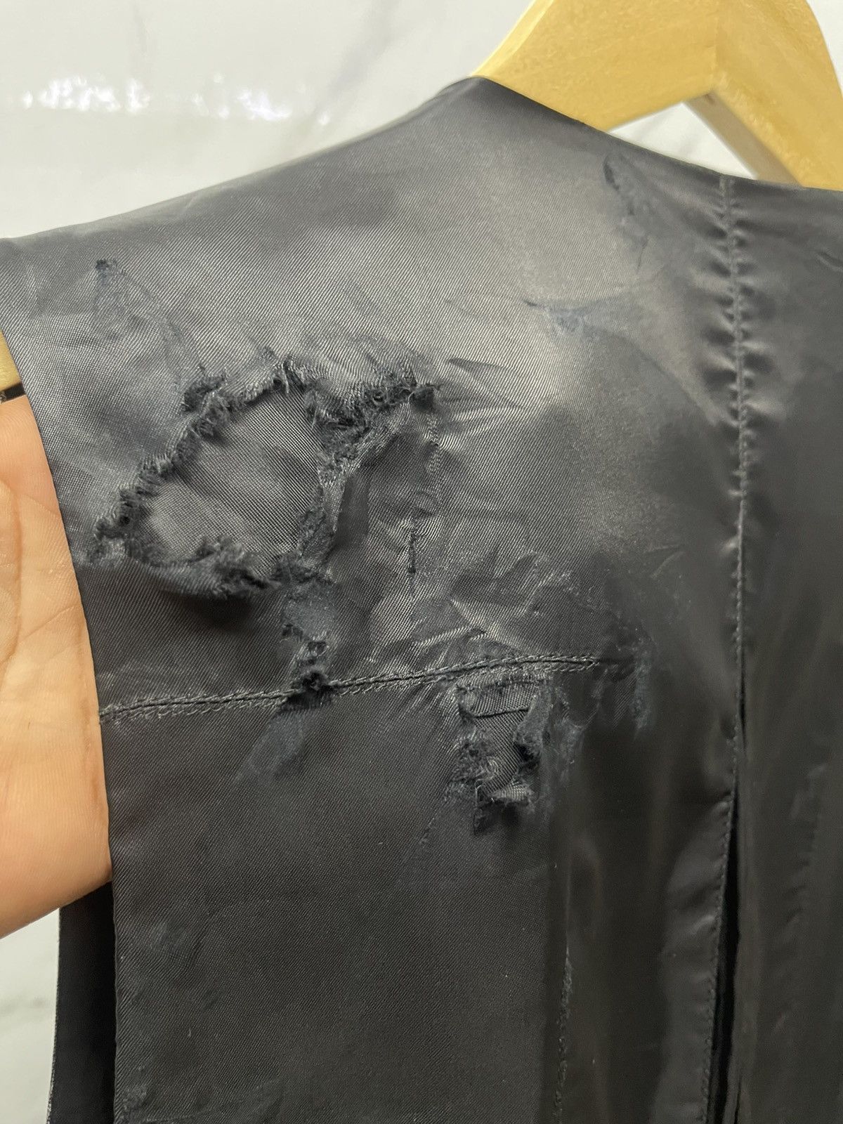 Dior Dior Homme x Hide Slimane Pleated Vest Size 46R - 19 Thumbnail