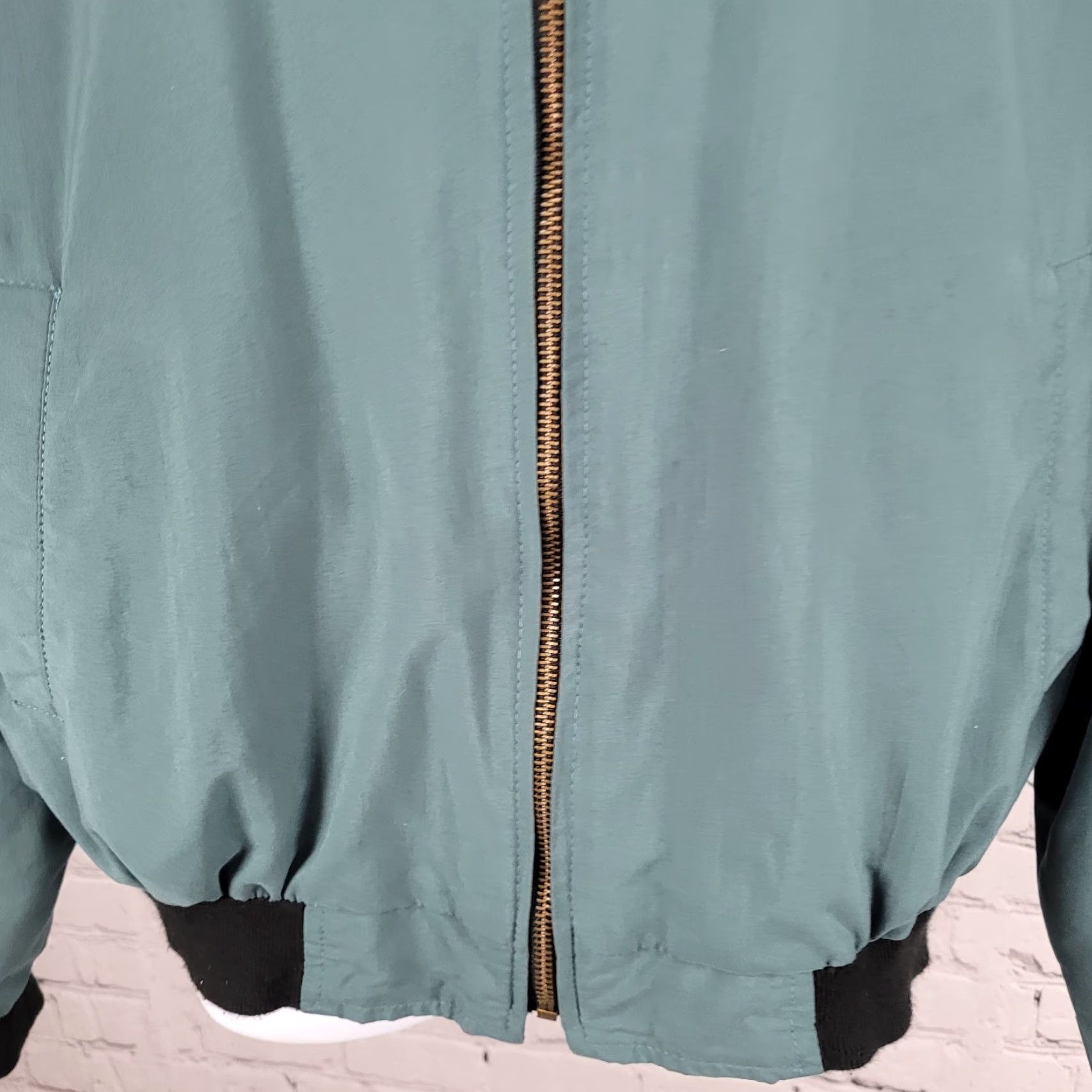 Vintage VINTAGE Caesars Green Embroidered Logos Lightweight Full Zip Bomber Jacket Size 2XL Size US XXL / EU 58 / 5 - 7 Thumbnail