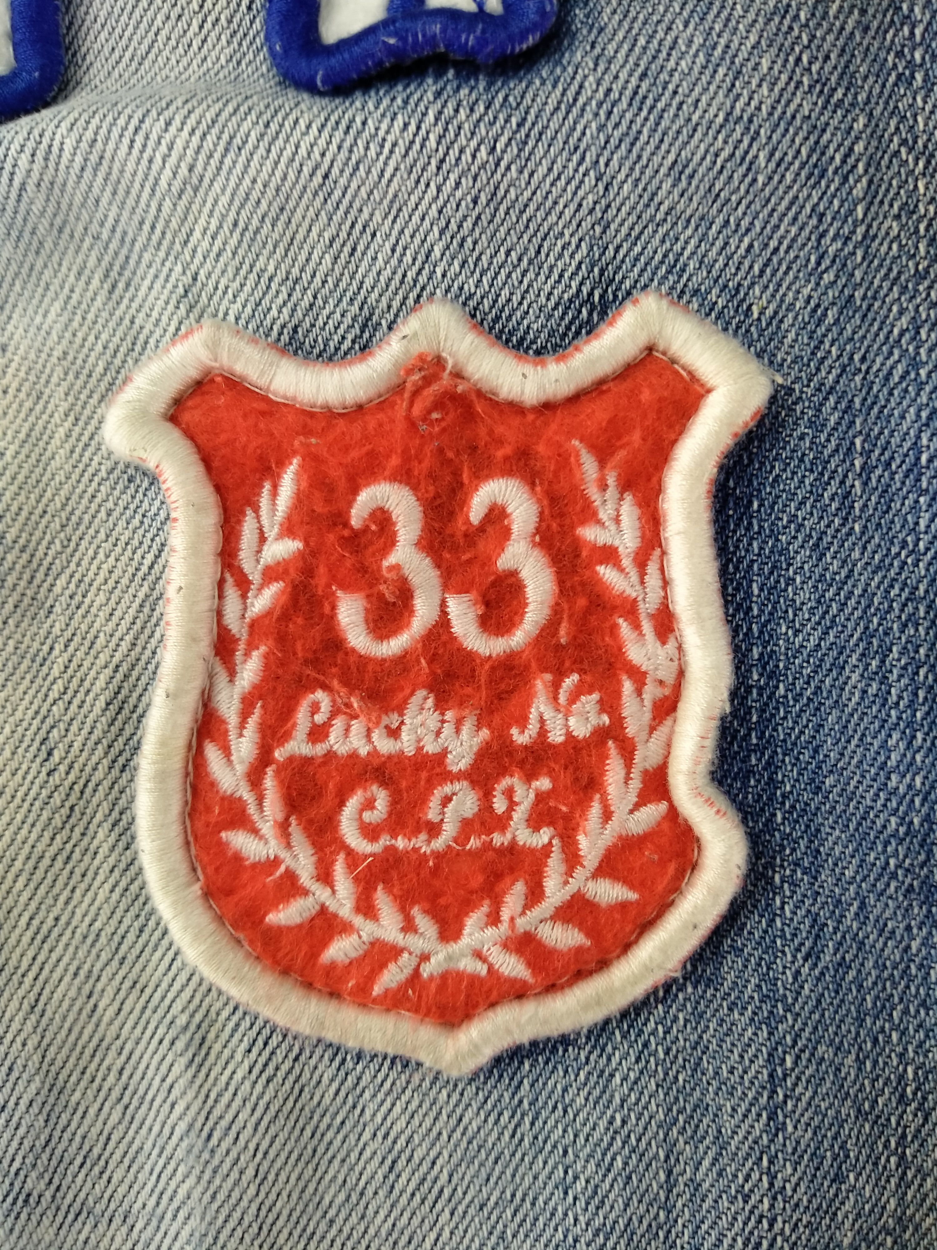 Hysteric Glamour Lucky Store Japanese Brand Distressed Patch 31x31 JN043 Size US 31 - 13 Thumbnail