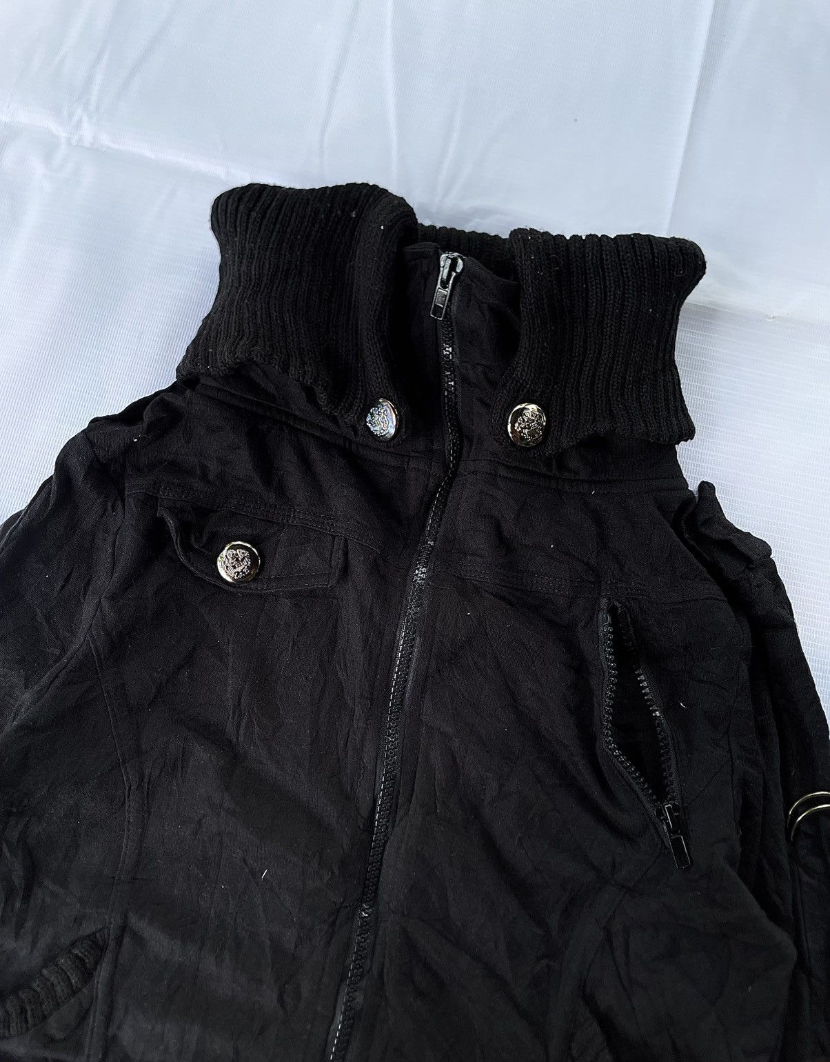 Japanese Brand Japanese Brand Clumzy Bono Le Grande Bleu Bondage Jacket Size US S / EU 44-46 / 1 - 8 Thumbnail