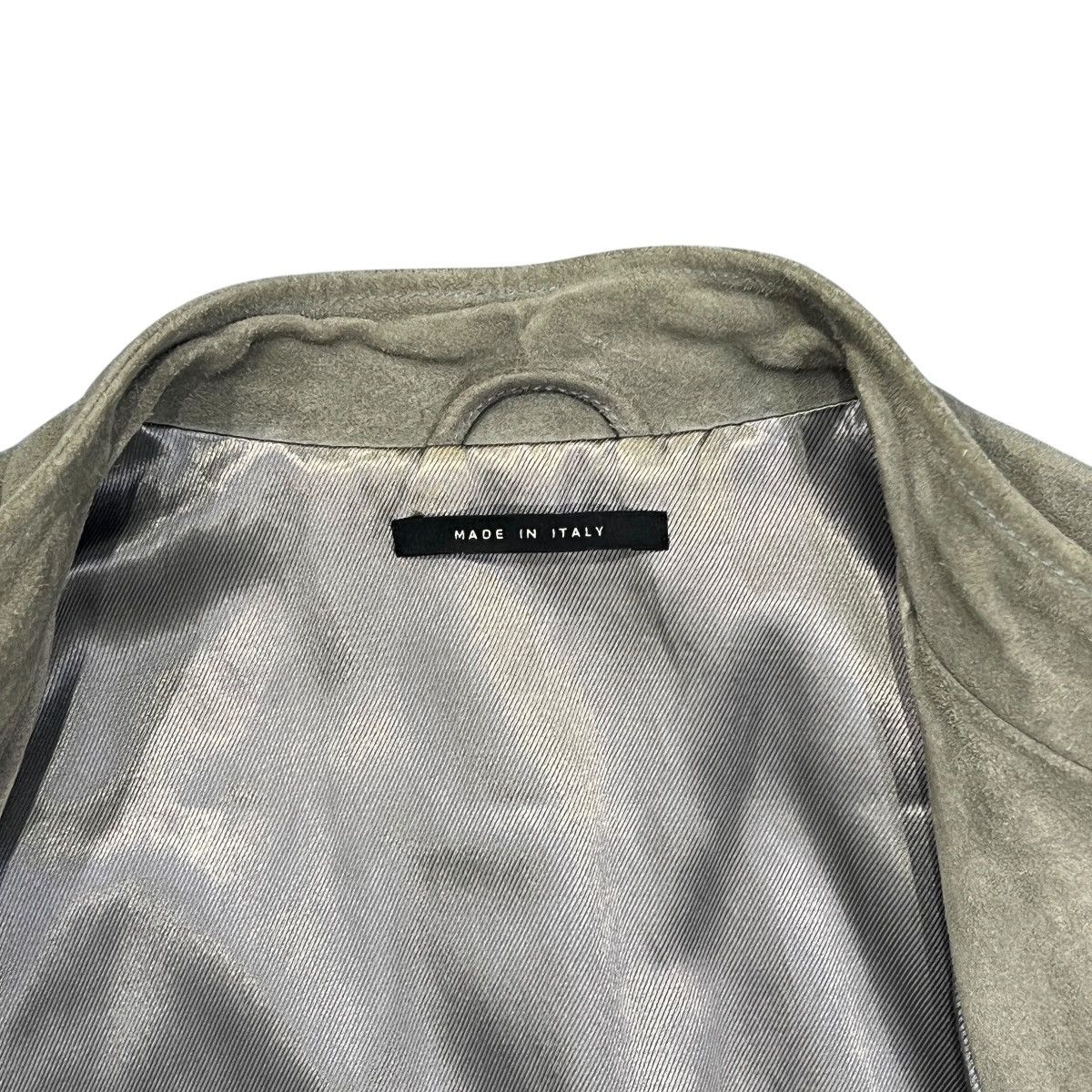 Gucci GUCCI 2004AW TOM FORD Suede Cow Leather Bliker Single Jacket Size US M / EU 48-50 / 2 - 4 Thumbnail