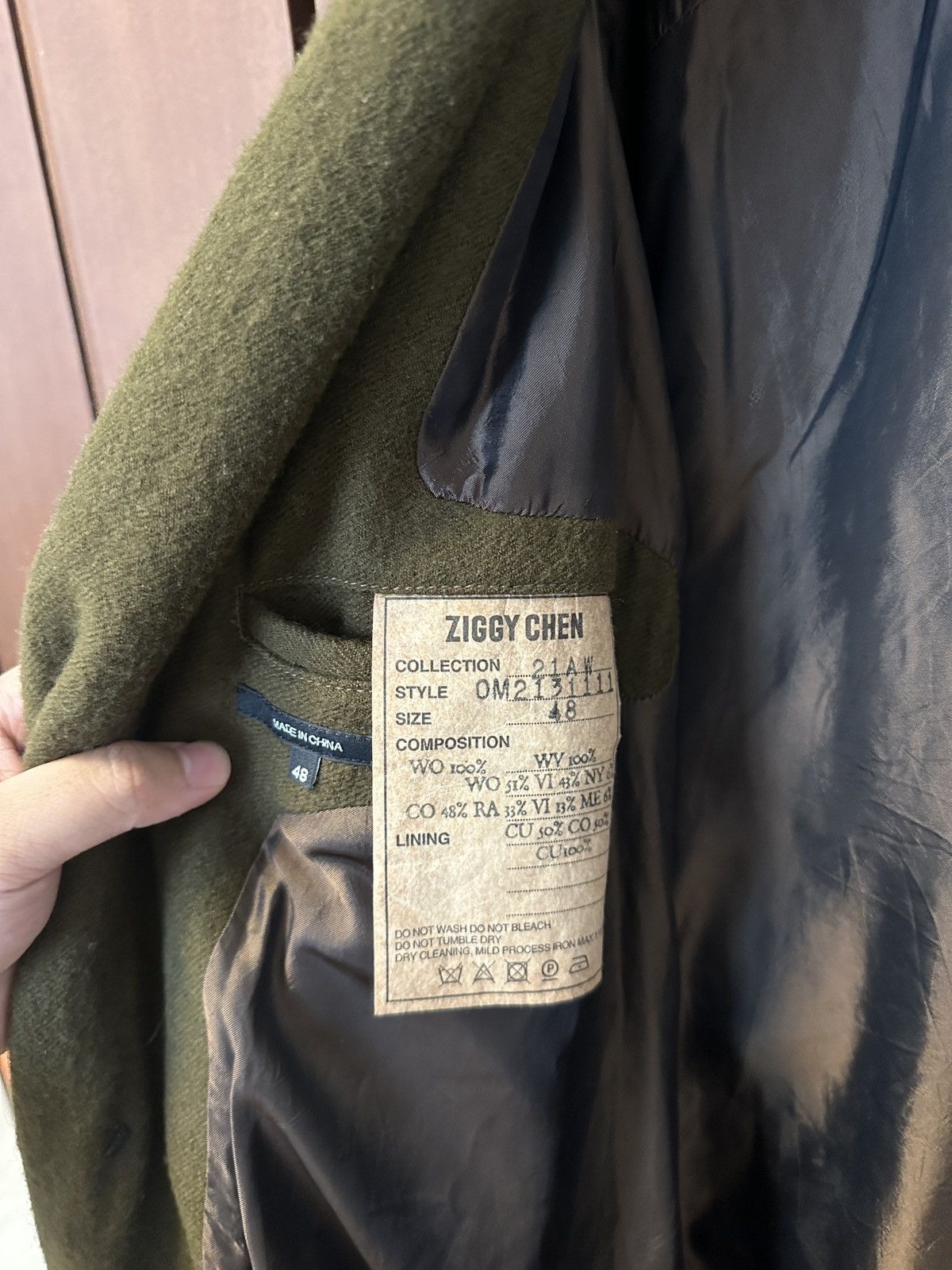 Ziggy Chen AW2021 Ziggy Chen long coat Size US M / EU 48-50 / 2 - 3 Thumbnail