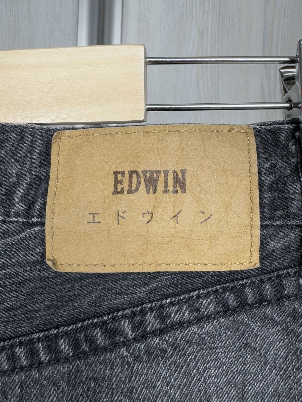 Edwin Edwin Made in Japan Slim Tapered White Selvedge Denim Jeans Size US 32 / EU 48 - 9 Thumbnail