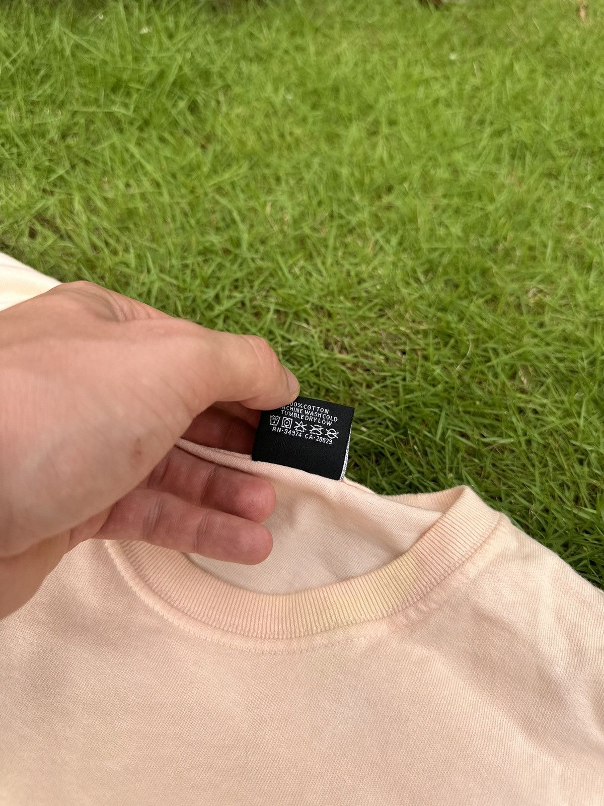 Stussy × Vintage STUSSY VINTAGE IRIDESCENT BIG LOGO STREETWEAR T-SHIRT Size US M / EU 48-50 / 2 - 5 Thumbnail