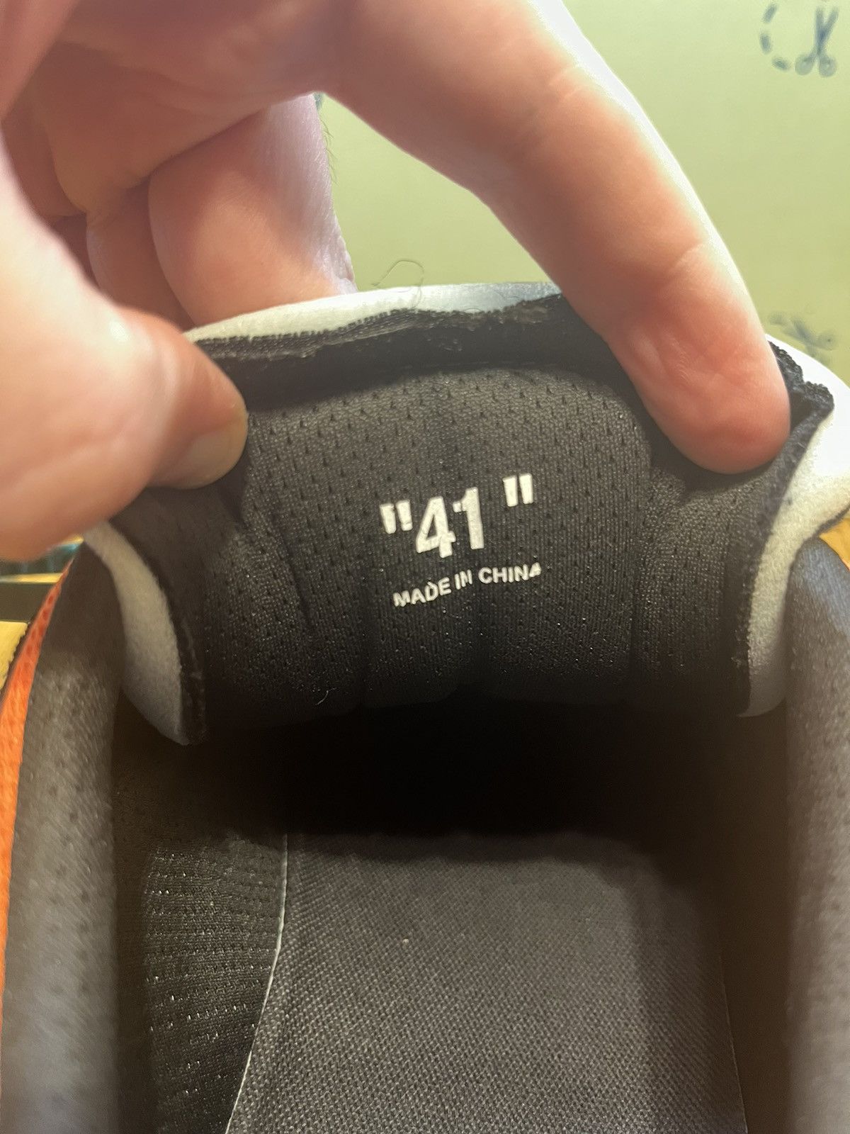 Off-White Off-White ODSY-1000 Sneaker (Red/Purple) Size US 8 / EU 41 - 7 Thumbnail