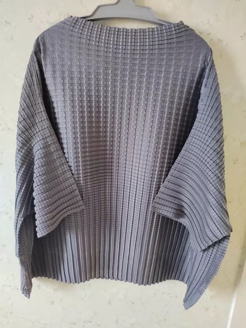 Issey Miyake Issey Miyake Waffle long sleeves Size L / US 10 / IT 46 - 1 Thumbnail