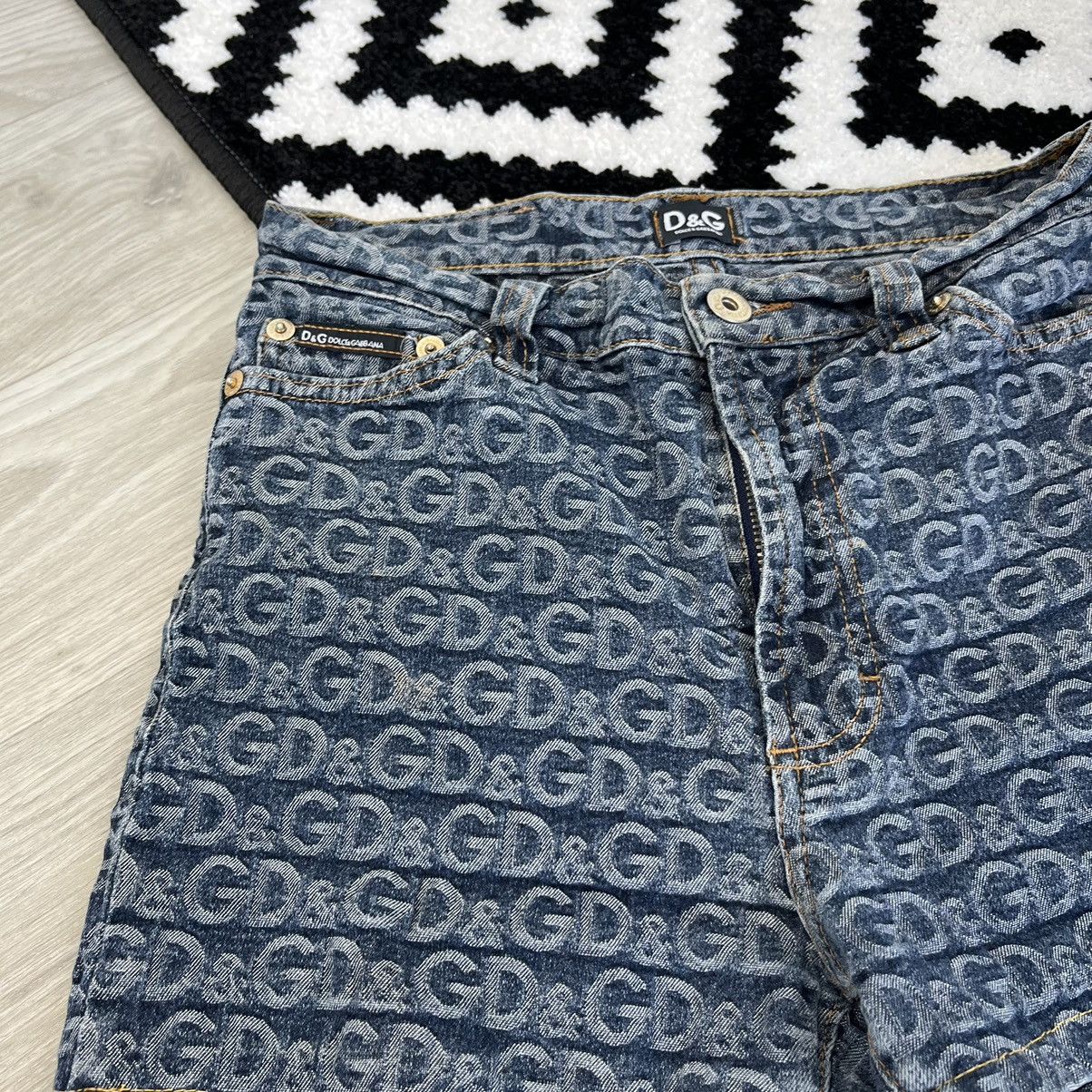 Dolce & Gabbana VINTAGE DOLCE & GABBANA MONOGRAM DG SHORTS SIZE 29 Size 29" - 3 Thumbnail
