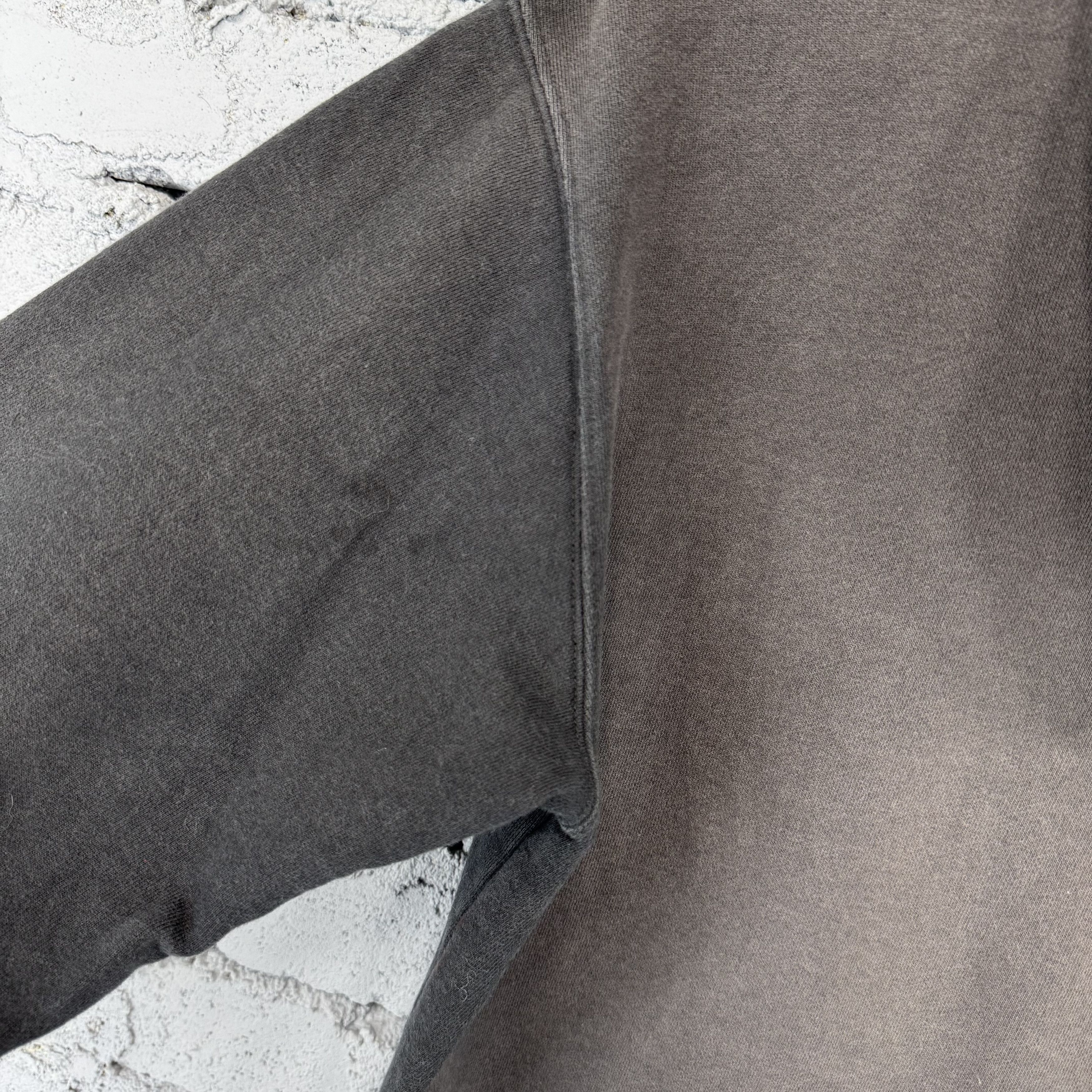 Sun Faded Champion Hoodie Sweatshirt Centre Logo Streetwear