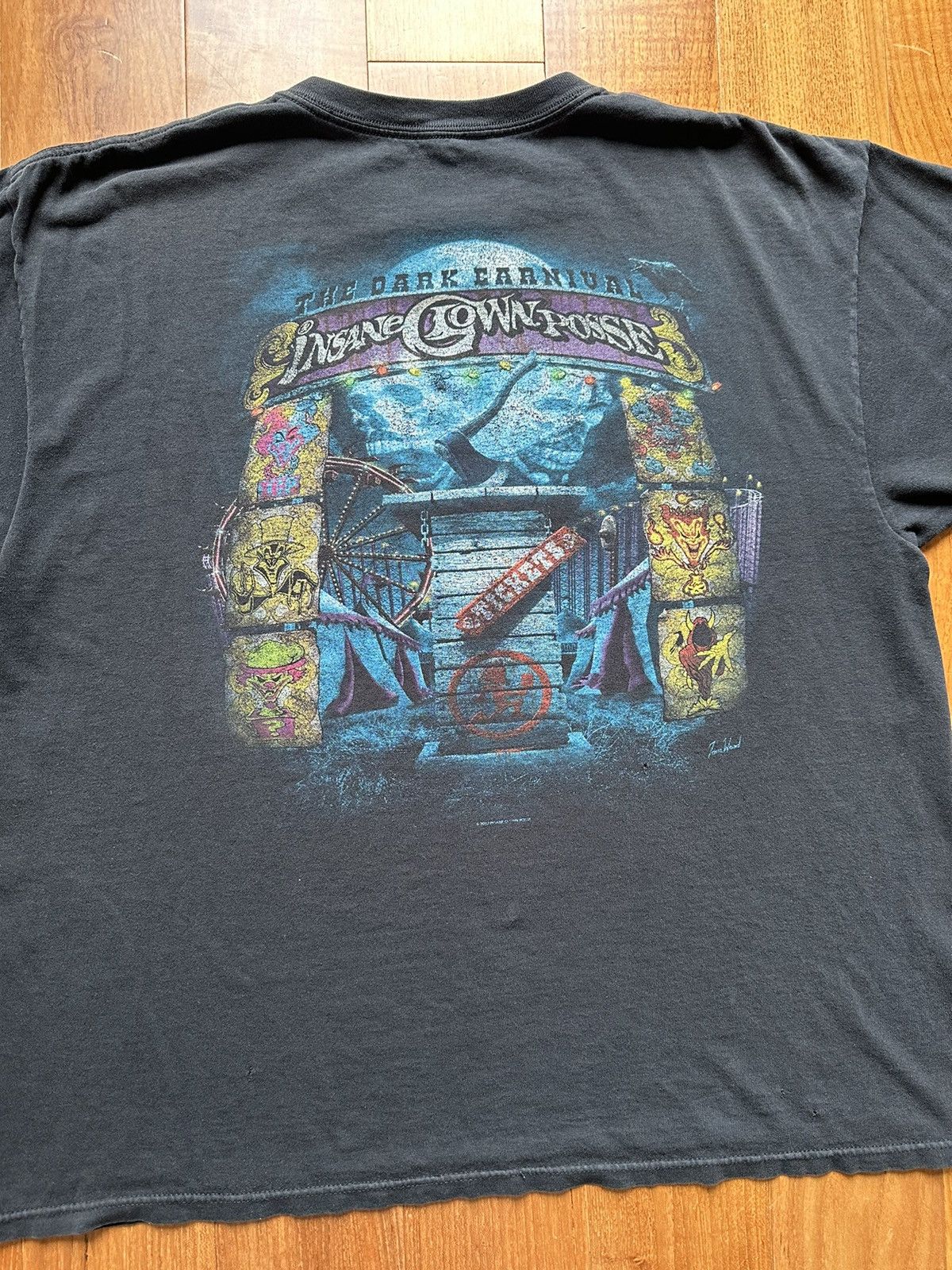 Band Tees Crazy Y2K 00s Insane Clown Posse Rap Band T-Shirt Size US XL / EU 56 / 4 - 4 Thumbnail
