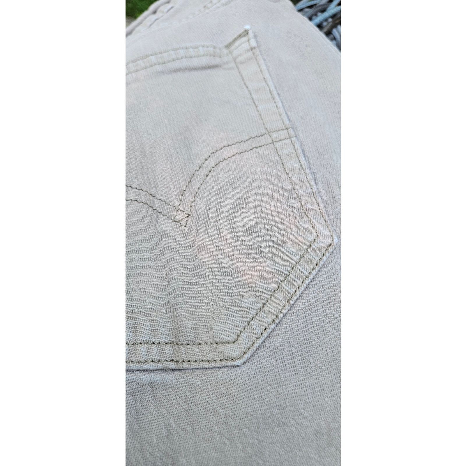 Levi's Levi's 505 Sand Colored Men's Jeans, Size 32 x 34 Size US 32 / EU 48 - 8 Thumbnail