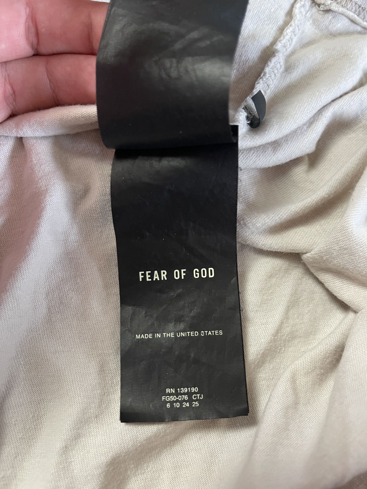 Fear of God Fear of God Seventh Collection Tee Size US XL / EU 56 / 4 - 4 Thumbnail
