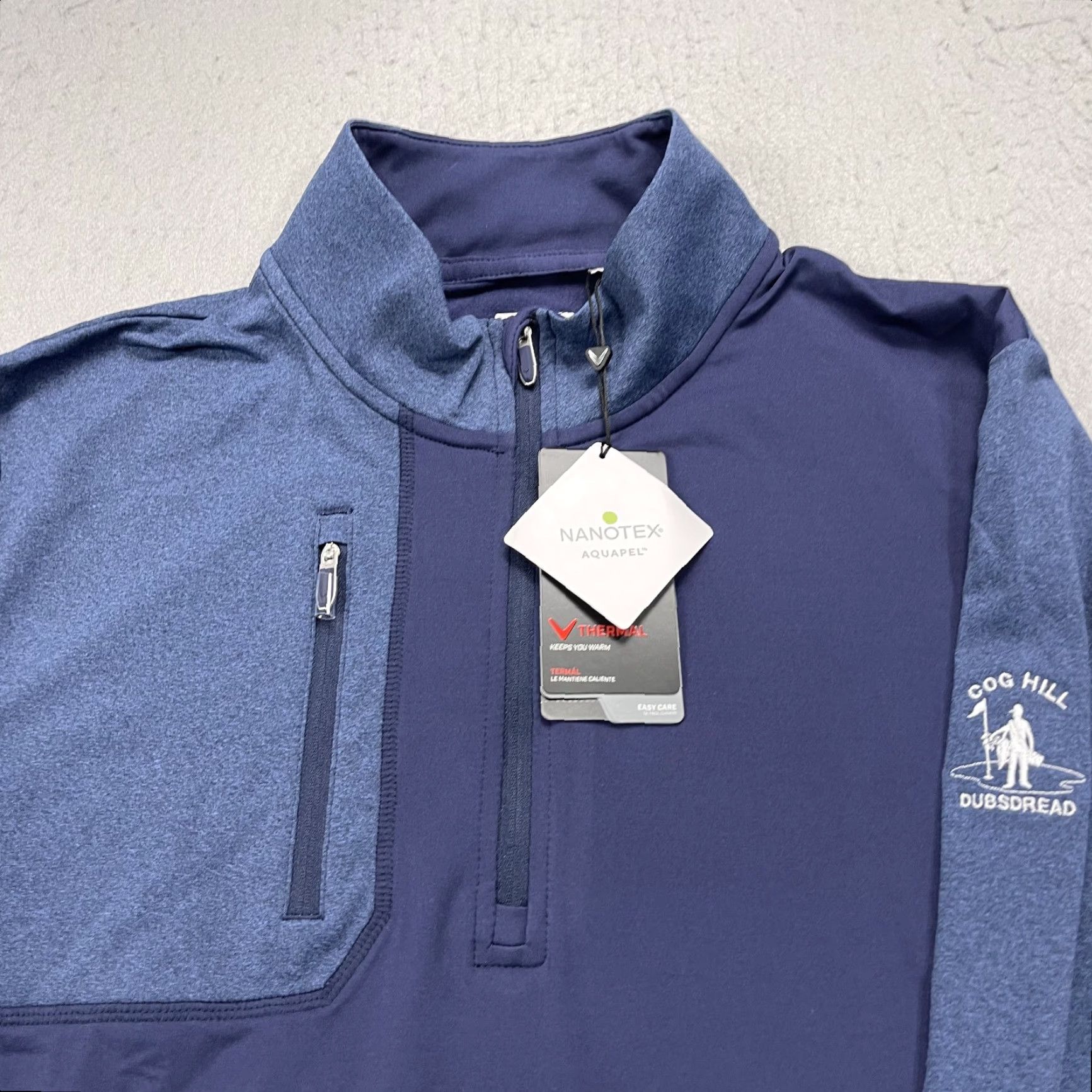 Callaway Callaway Golf Jacket Mens Large Blue 1/4 Zip Logo NWT SD Size US L / EU 52-54 / 3 - 2 Thumbnail