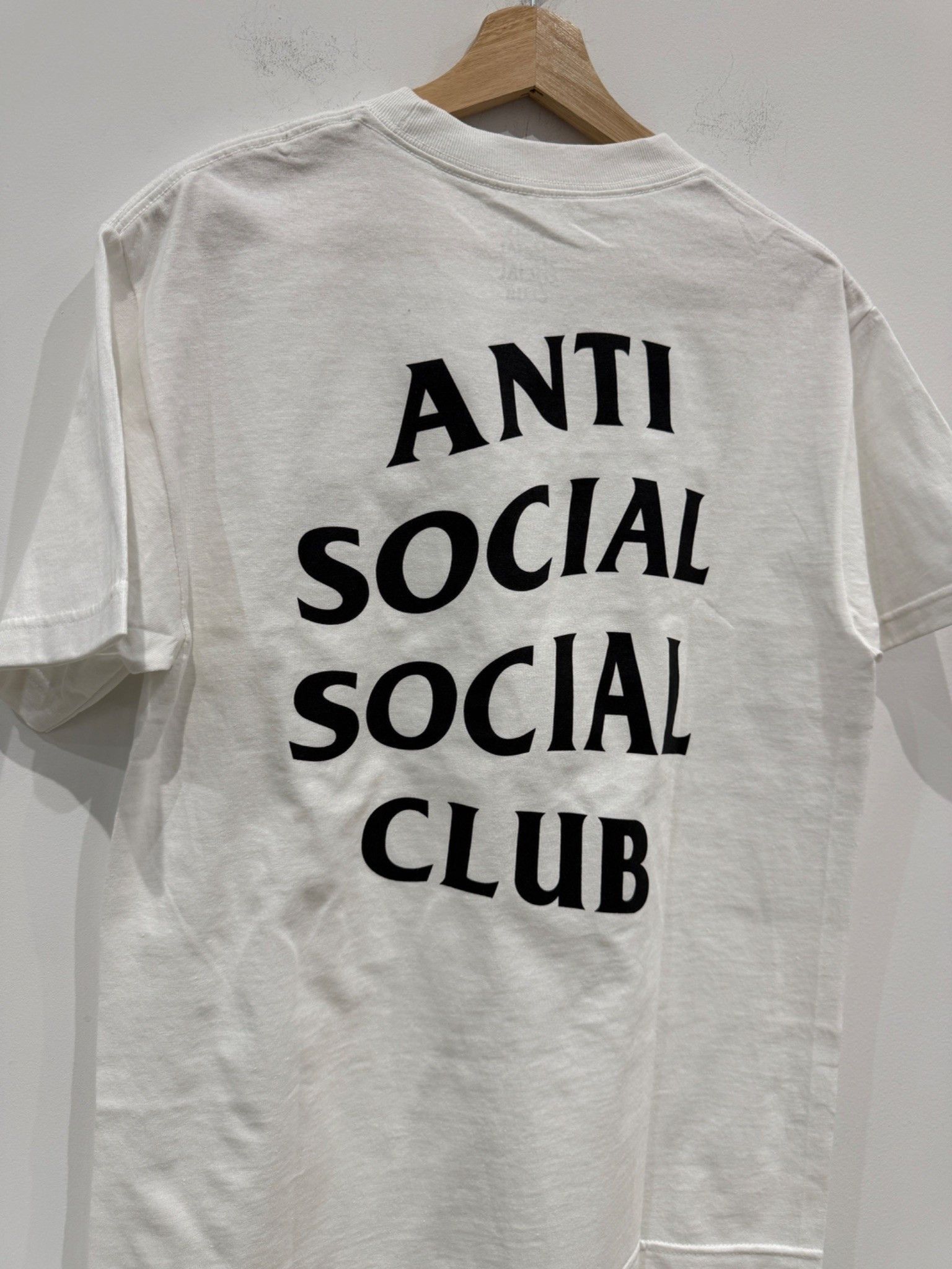 Anti Social Social Club Anti Social Social Club Logo Tee White Size US M / EU 48-50 / 2 - 4 Thumbnail