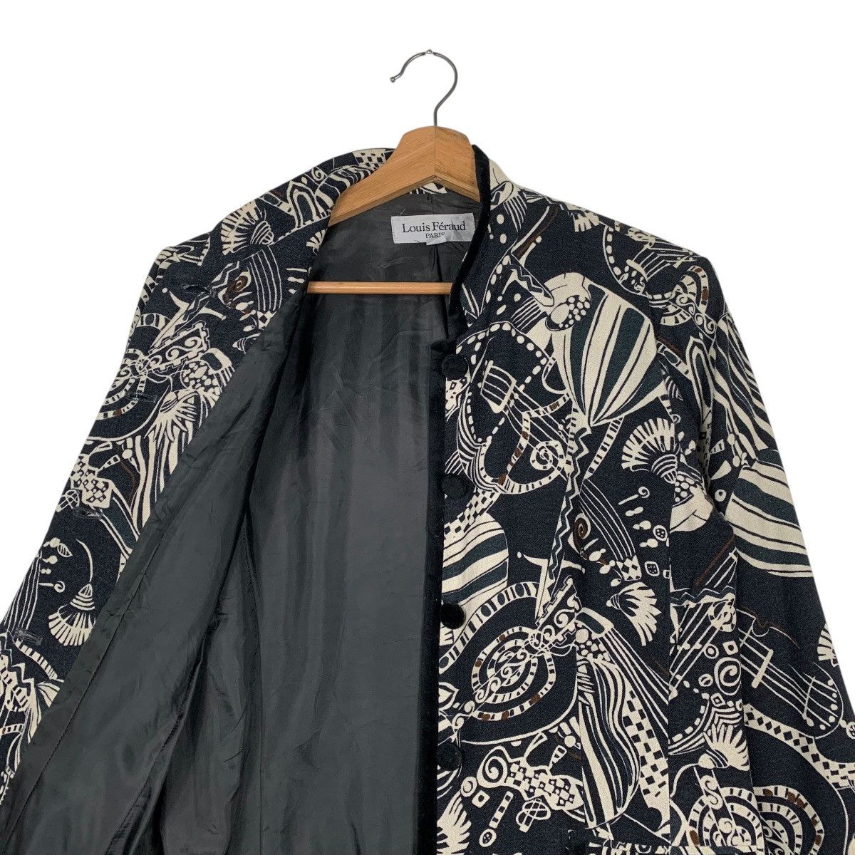 Louis Feraud Louis Feraud Abstract Design Jacket Size M / US 6-8 / IT 42-44 - 10 Thumbnail