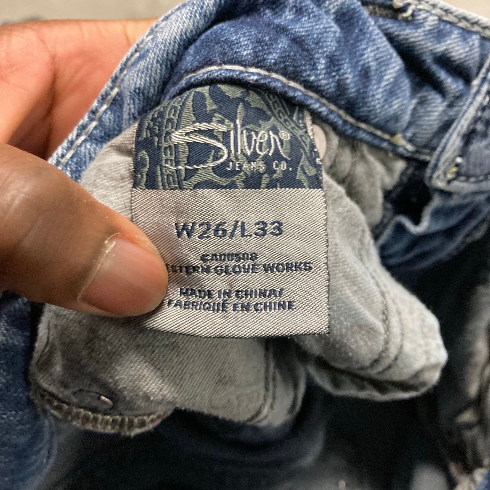 Silver Jeans Co. × Vintage y2k low rise silver bootcut Jeans 26x33 Size US 26 / EU 42 - 5 Thumbnail