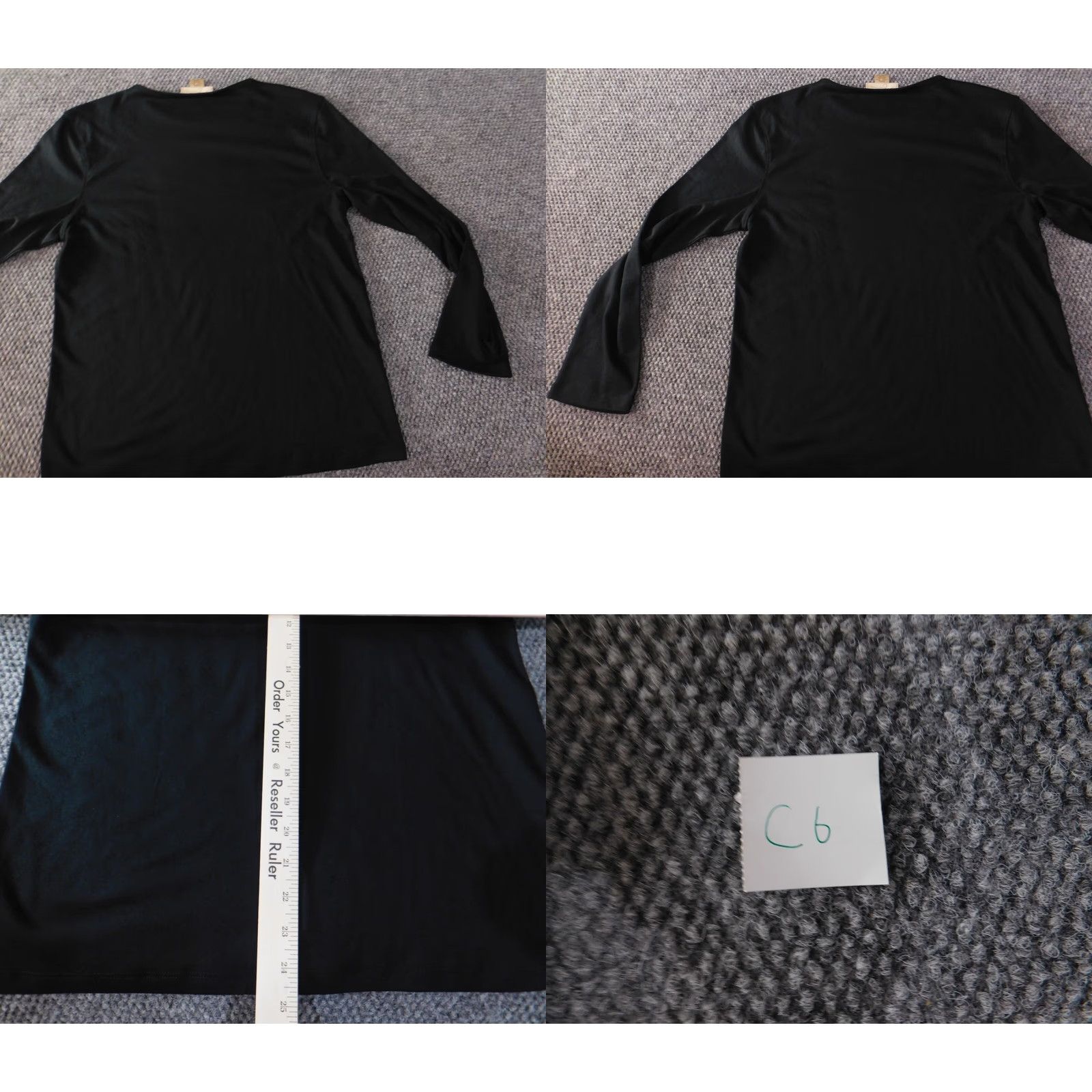 Vintage M&C Sportswear Sweatshirt Womens Pullover L Black Crew Neck Zip Stretch Logo Designer Activewear Size L / US 10 / IT 46 - 9 Thumbnail