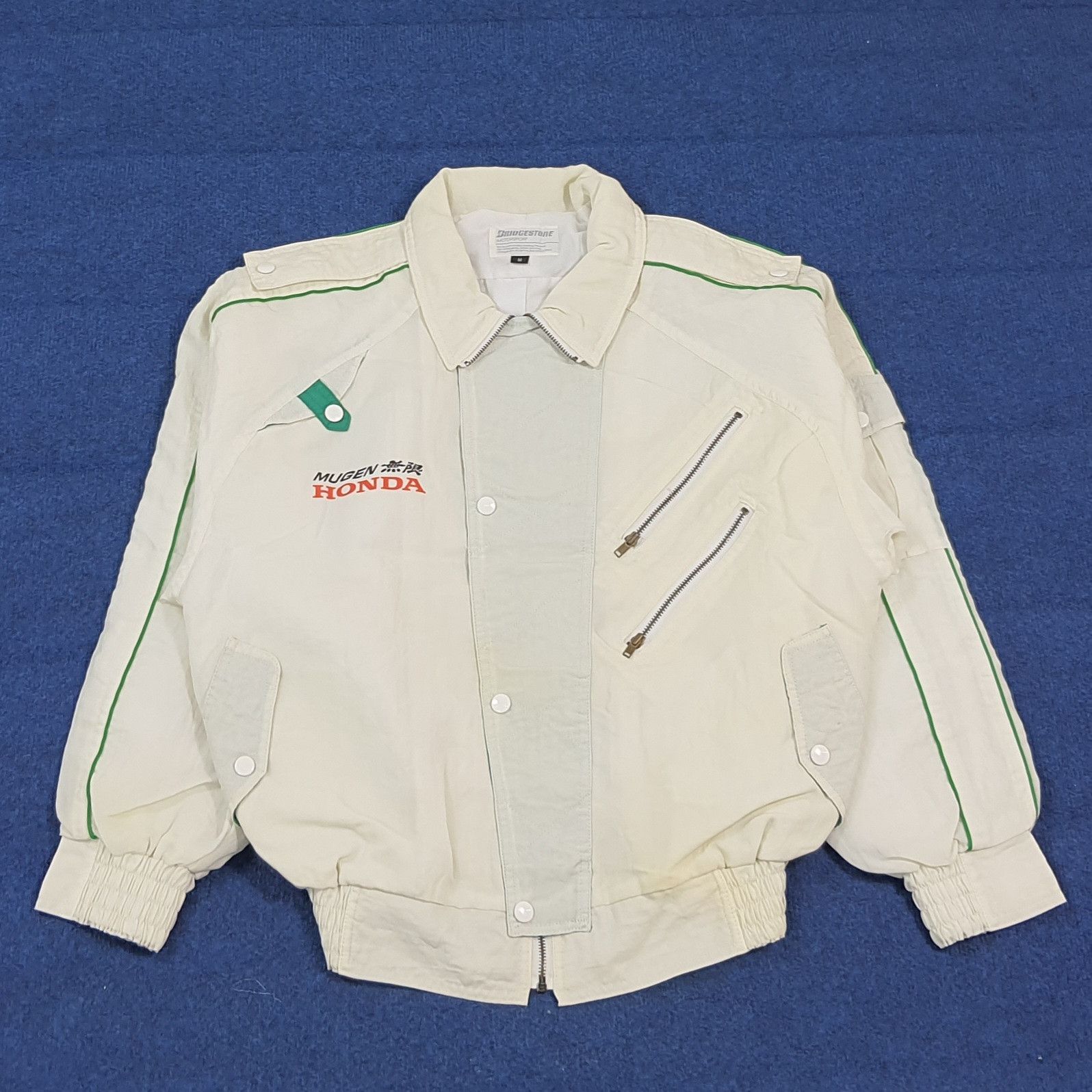 Japanese Brand Vintage Honda Mugen Custom Logo Pit Crew Jacket C300N14 Size US M / EU 48-50 / 2 - 3 Thumbnail