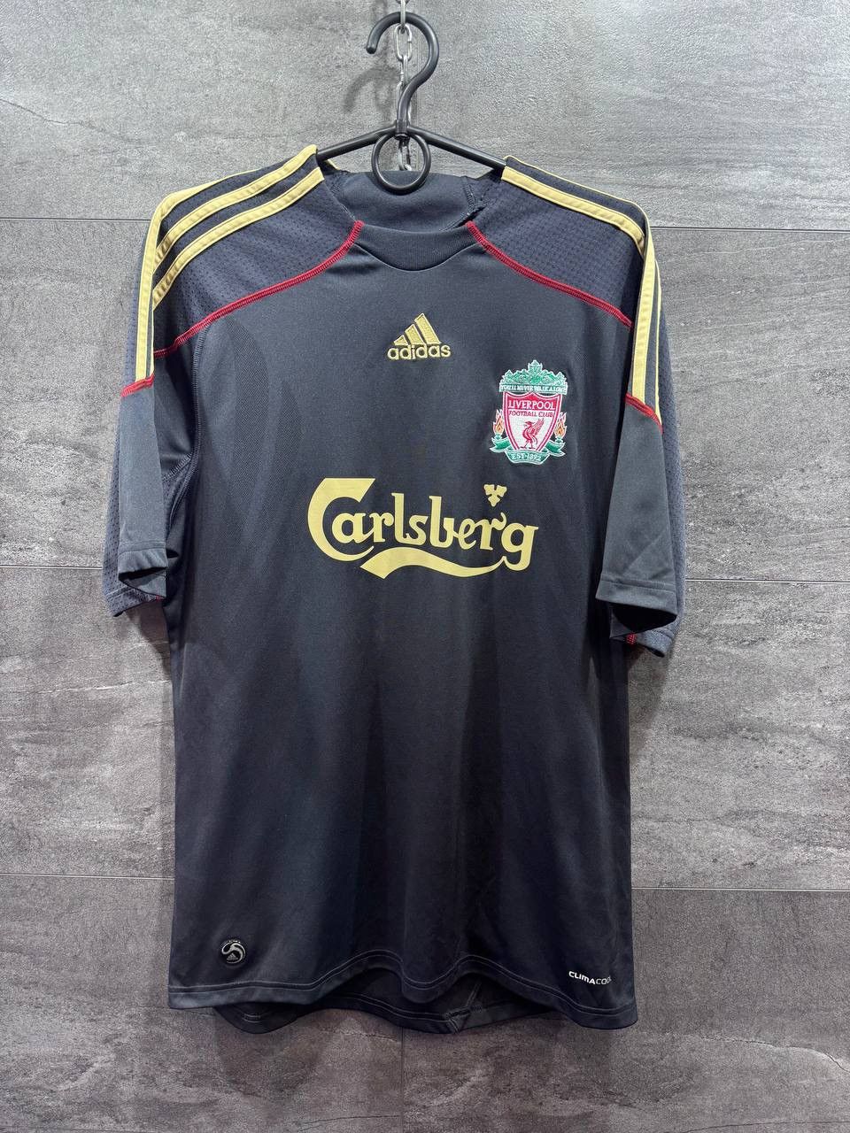 Adidas Liverpool 2009-10 Adidas Away Footvall Shirt Jersey Size US M / EU 48-50 / 2 - 1 Thumbnail
