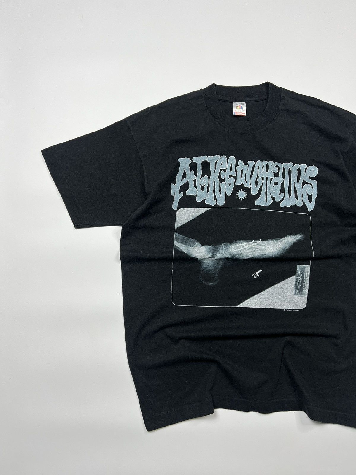 Band Tees × Vintage Vintage 90s Alice in Chains X-Ray T-Shirt Size US L / EU 52-54 / 3 - 7 Thumbnail