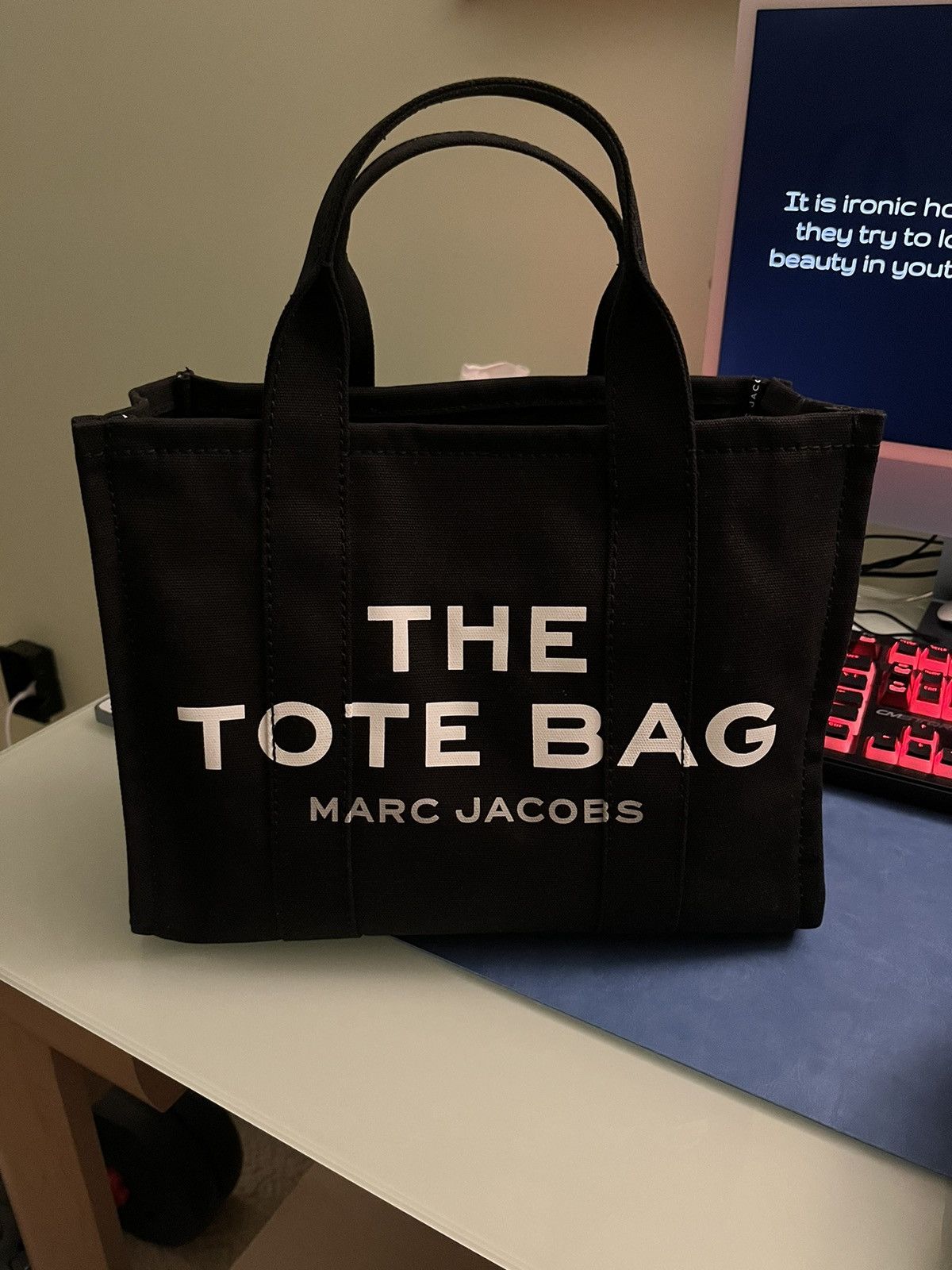 Black Marc Jacobs Medium Tote Bag