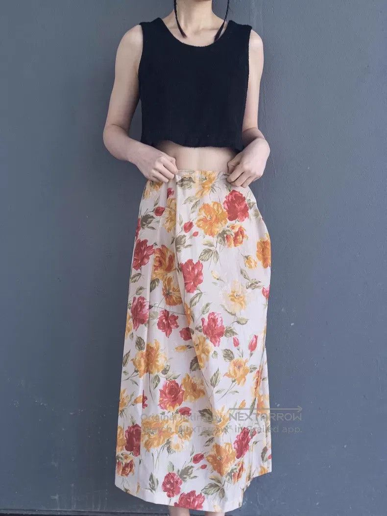 Comme des Garcons Comme Des Garcons size S Deformed floral half-skirt Size 23" - 7 Thumbnail
