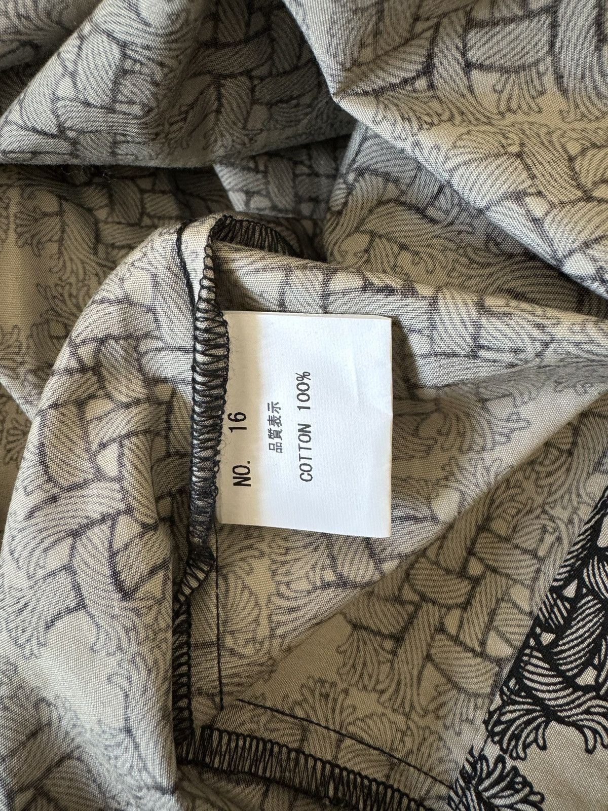 Christopher Nemeth Christopher Nemeth Print Shirt Size US L / EU 52-54 / 3 - 5 Thumbnail
