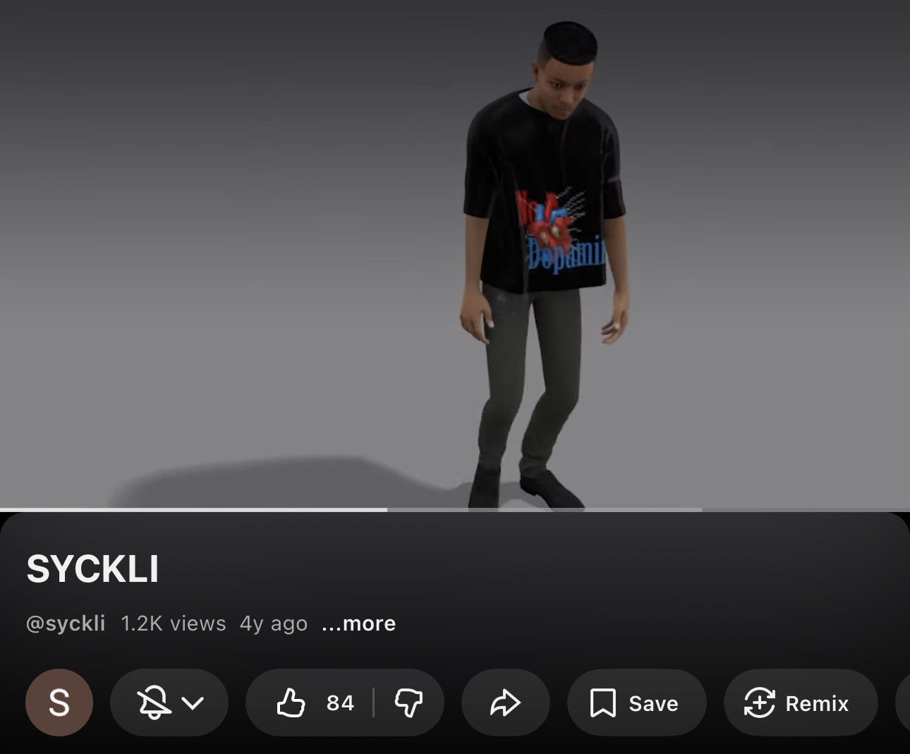 Other Syckli F/W20 No Dopamine Tee Size US S / EU 44-46 / 1 - 7 Thumbnail