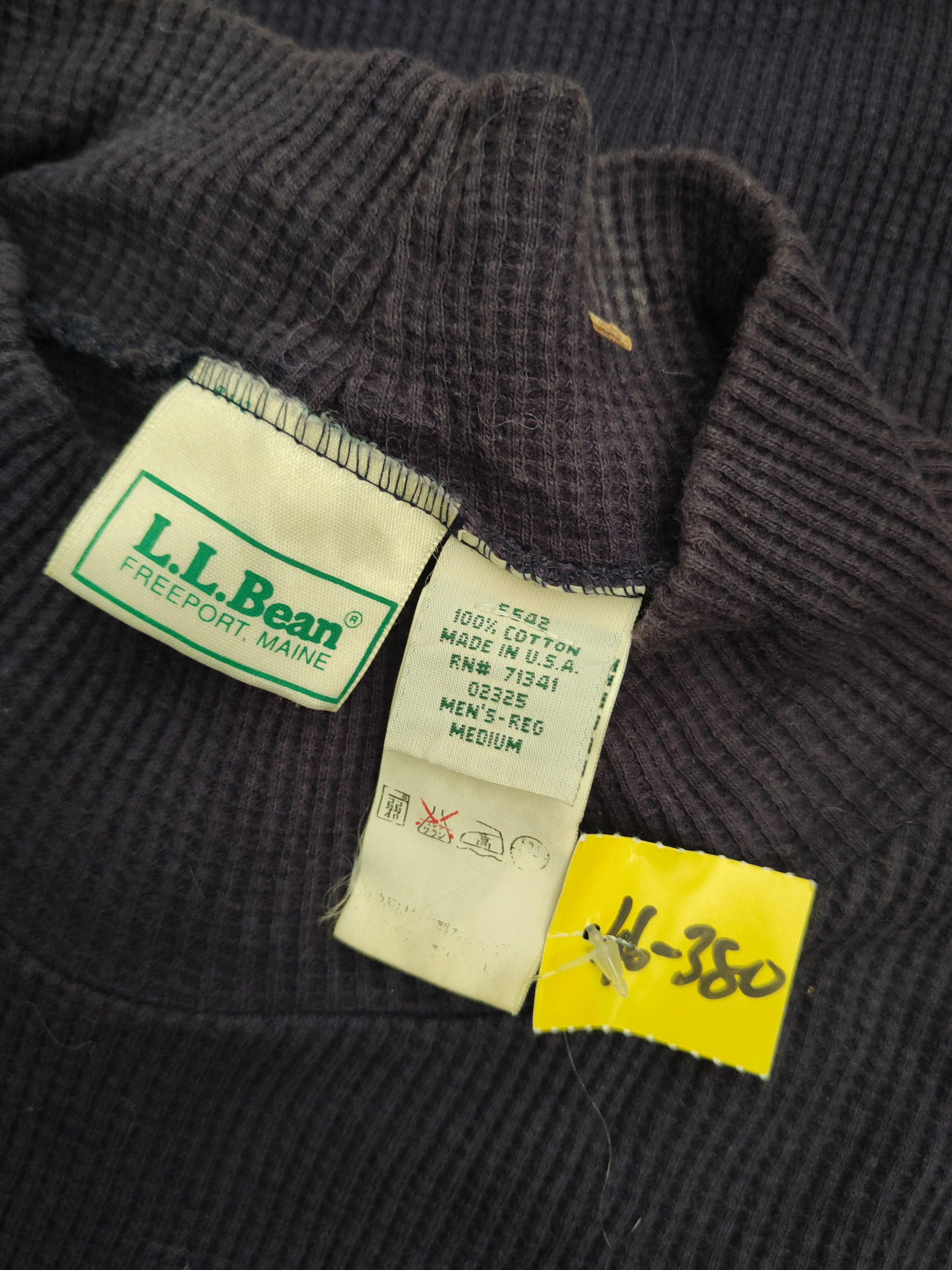 L.L. Bean DL L.L.Bean Navy Knitwear Sweatshirts #46-380 Size US M / EU 48-50 / 2 - 11 Thumbnail