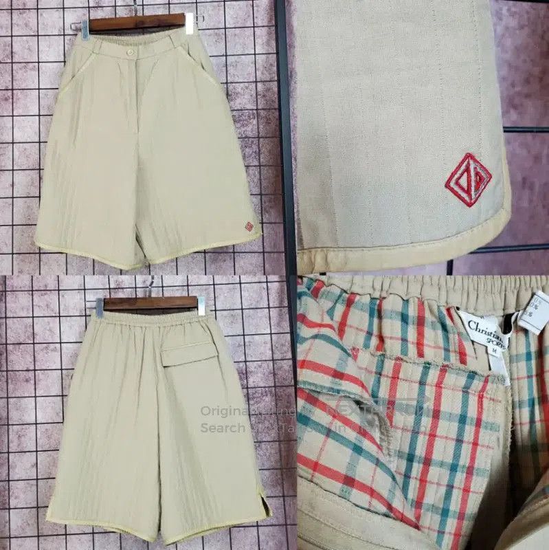 Dior Dior Khaki Wool Blend Logo Embroidered Pants . Size 24" / US 00 / IT 34 - 1 Thumbnail