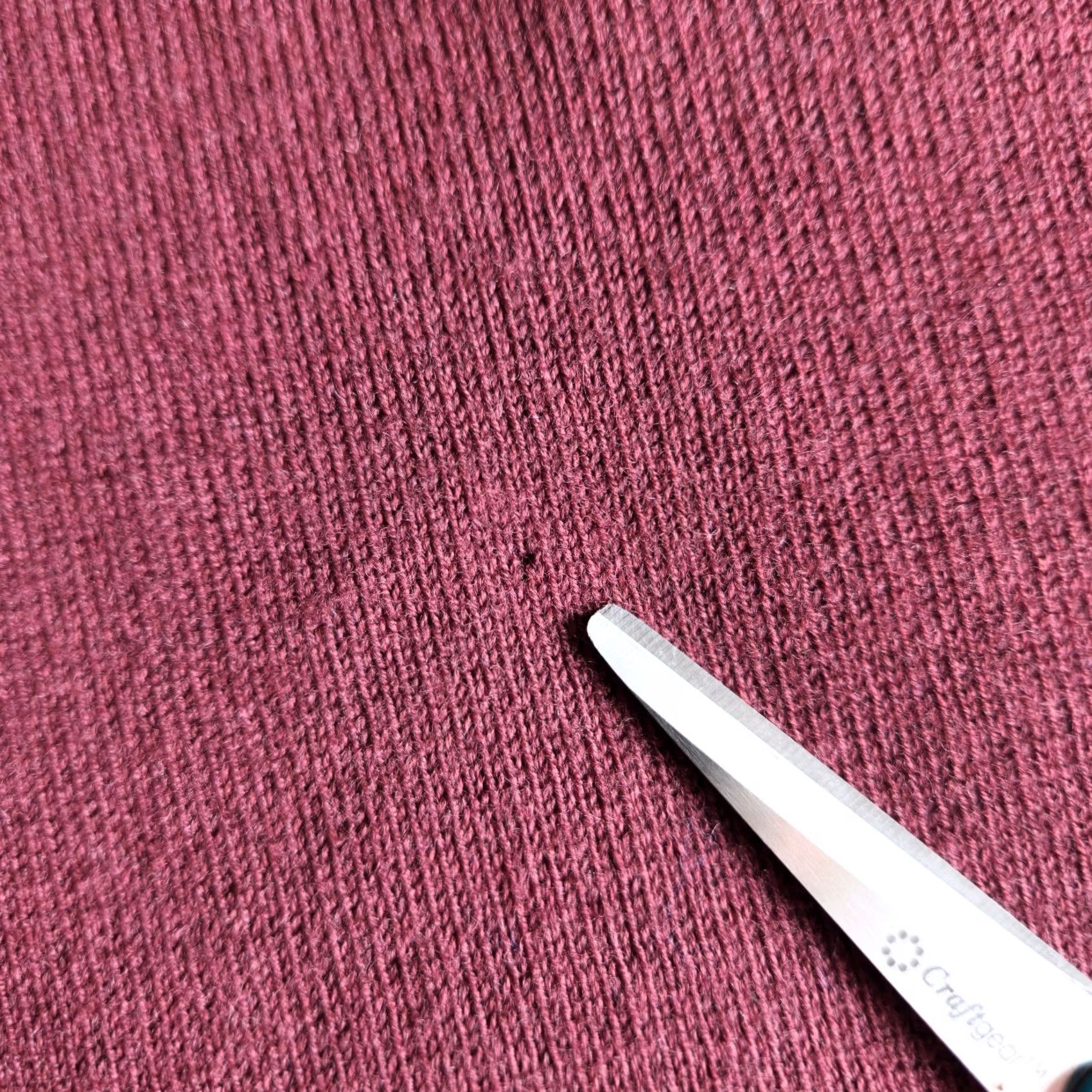 J.Crew VINTAGE J.CREW Polo Shirt Long Sleeve Maroon Red LG Wool Cotton Pocket Mens 90s Polo Sweater Size US L / EU 52-54 / 3 - 7 Thumbnail
