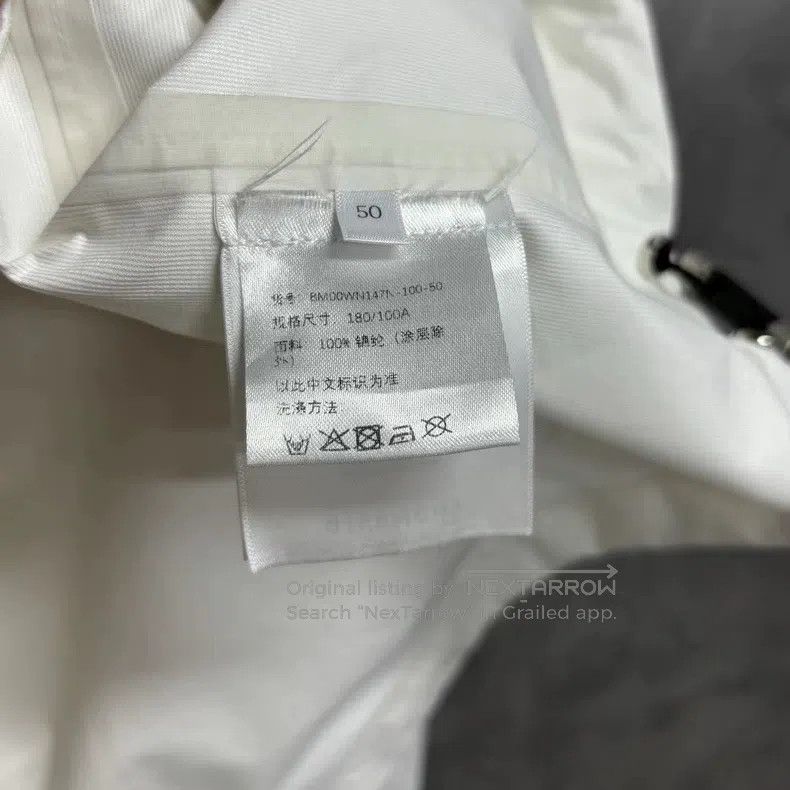 Givenchy Givenchy White Printed Pattern Logo Windbreaker Size US M / EU 48-50 / 2 - 5 Thumbnail