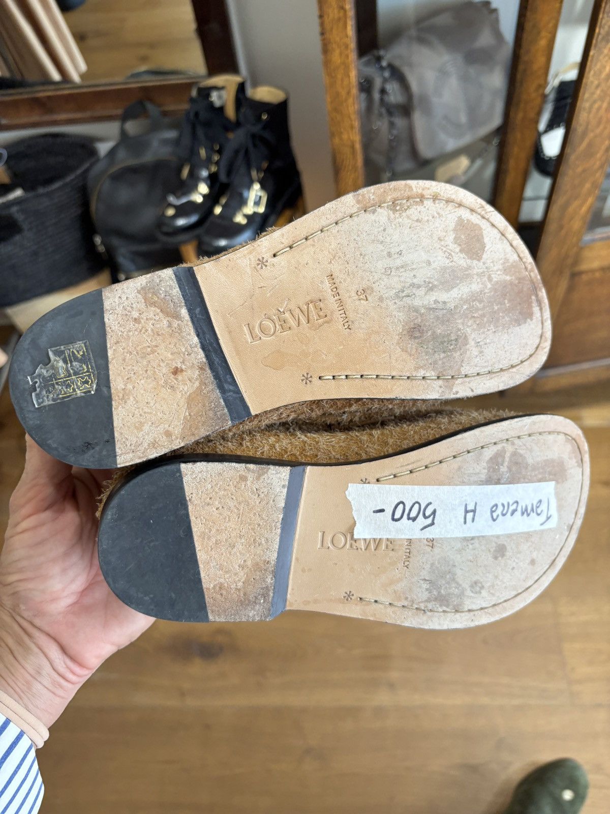 Loewe Loewe Campo loafers brushed suede Size US 7 / IT 37 - 9 Thumbnail