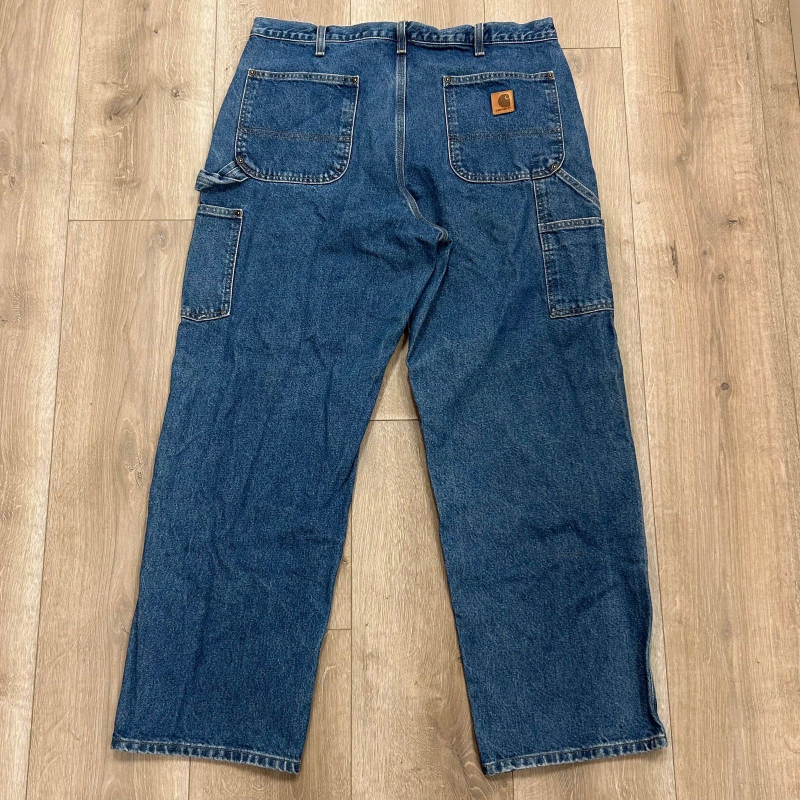 Carhartt Vintage Carhartt Double Knee Workwear Pants Jeans Blue 36x30 Size US 36 / EU 52 - 4 Thumbnail