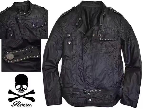 Roen Roen Mainline Deerskin Panel Biker Jacket K11 Size US S / EU 44-46 / 1 - 1 Thumbnail