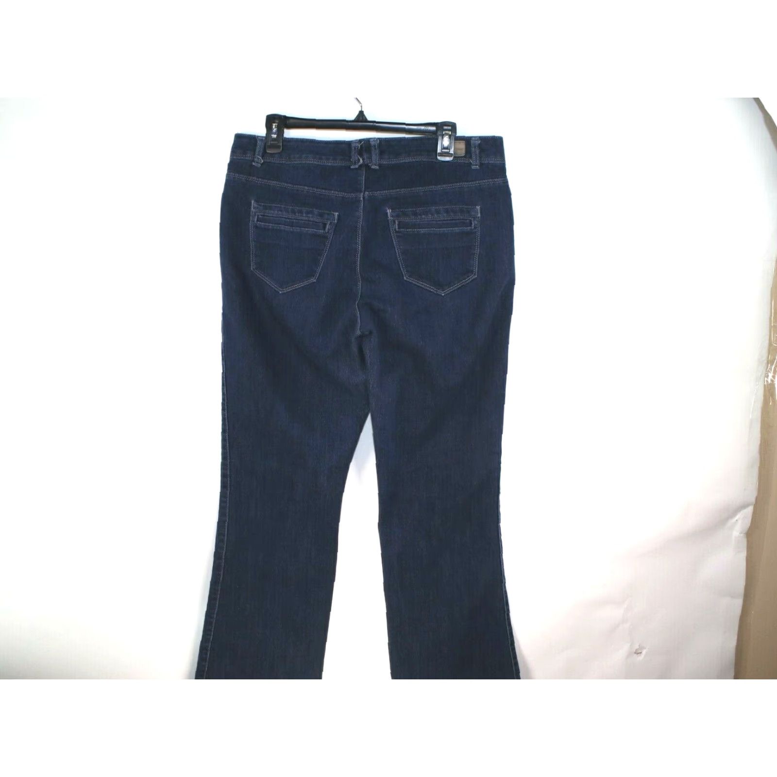 Vintage BanOLino Brooke Jeans Boots Bootcut Denim Blue 12 Adult Regular Inseam 31" Waist 34" zipper Pockets Women’s 90s Classic Style Size 34" / US 12 / IT 48 - 5 Thumbnail