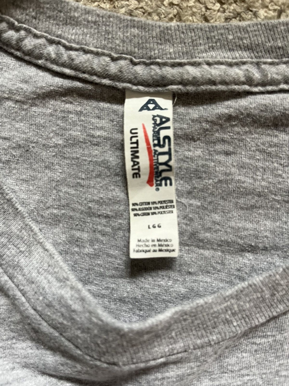 Alstyle Alstyle Mens Large Gino Time T-Shirt Size US L / EU 52-54 / 3 - 3 Thumbnail