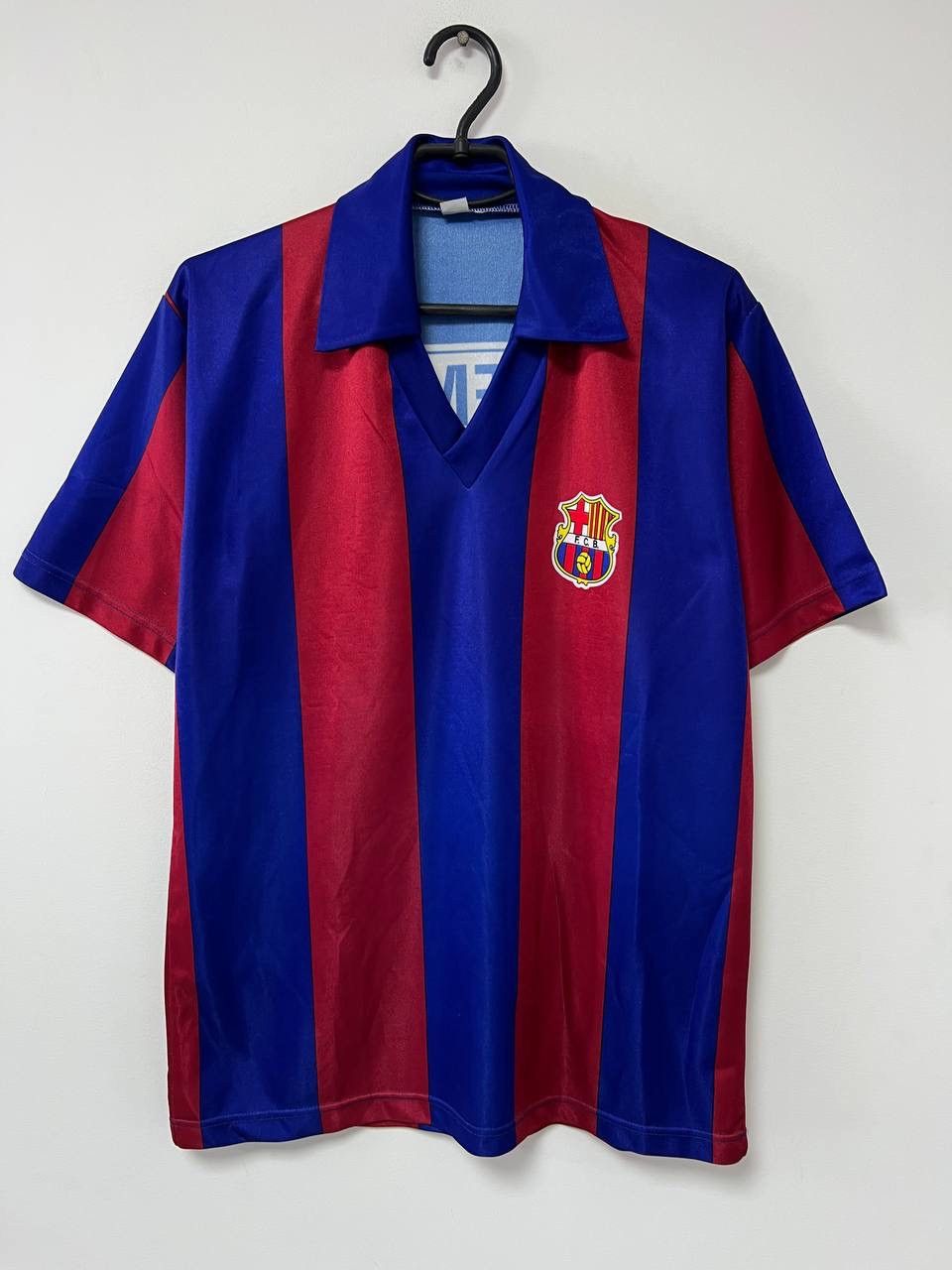 Other Vintage 90s Barcelona #4 Koeman Soccer Football Shirt M/L Size US L / EU 52-54 / 3 - 8 Thumbnail
