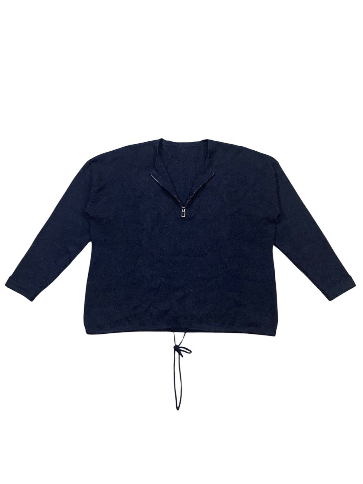 Dior Christian Dior Homme Bottom Drawstring Zip Sweater Archival Size US M / EU 48-50 / 2 - 3 Thumbnail