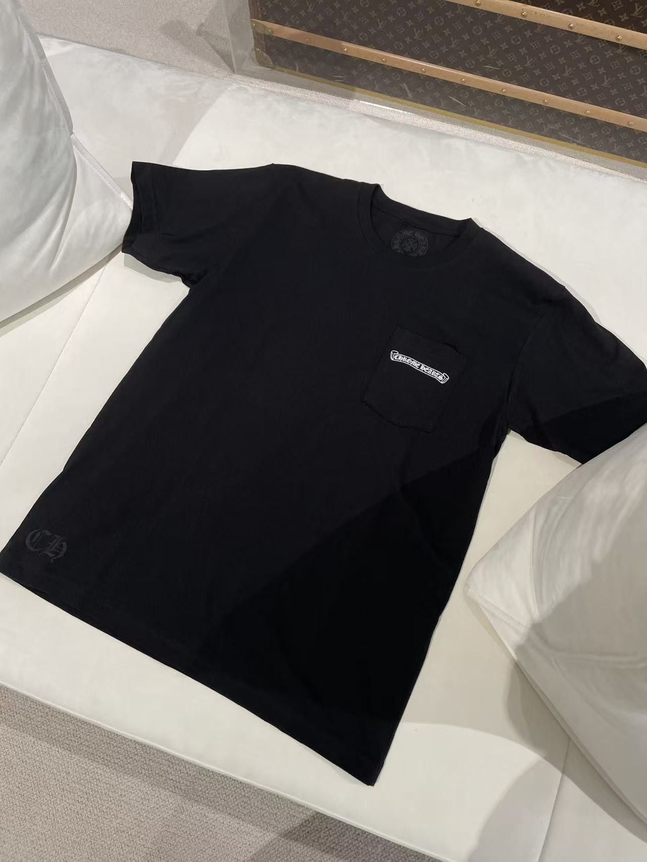 Chrome Hearts Chrome Hearts USA Script Logo Black Short Sleeve T-Shirt Tee Size L / US 10 / IT 46 - 3 Thumbnail