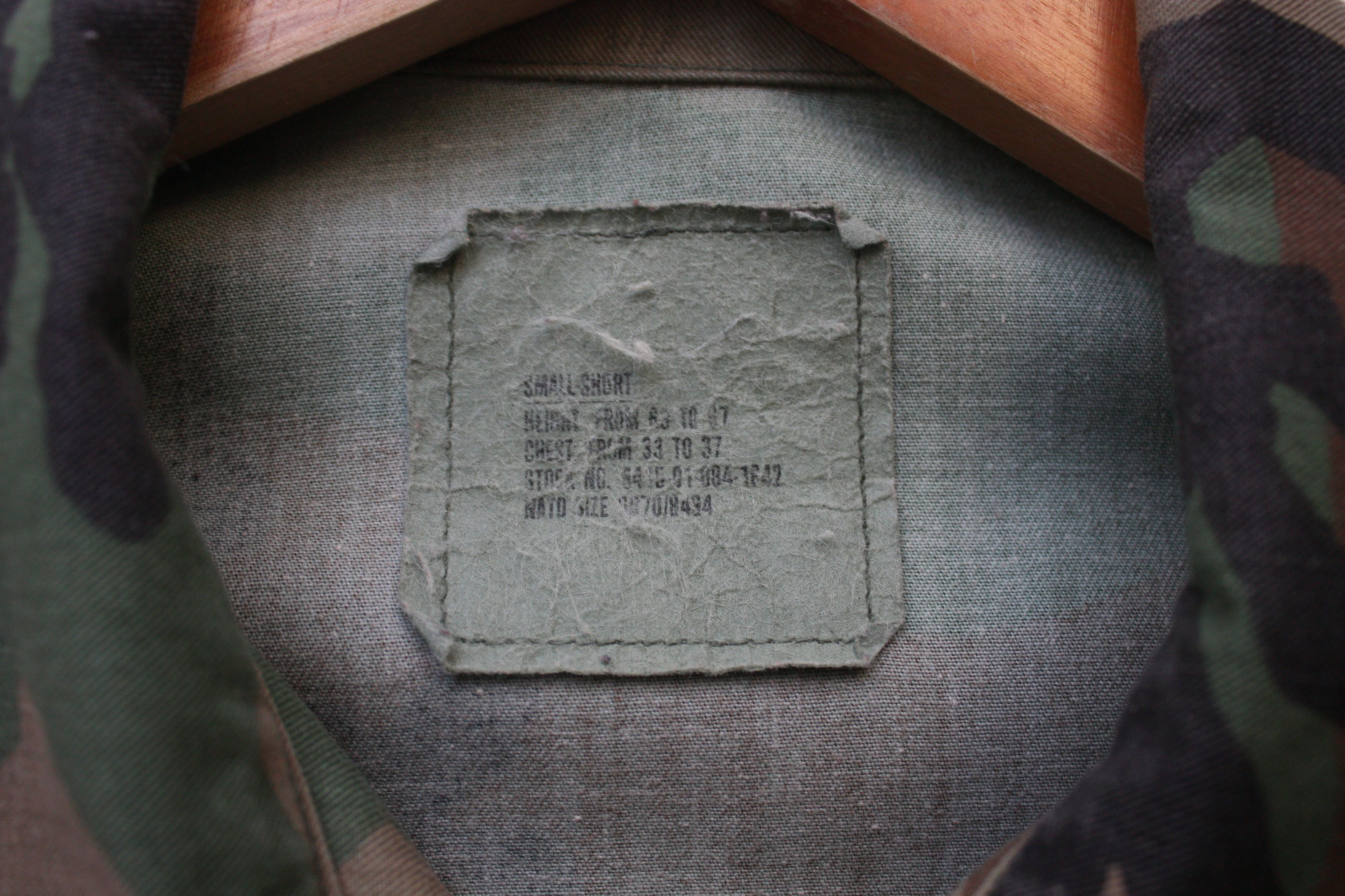 Other U.S. Army Woodland Vintage Combat Jacket Size US S / EU 44-46 / 1 - 4 Thumbnail