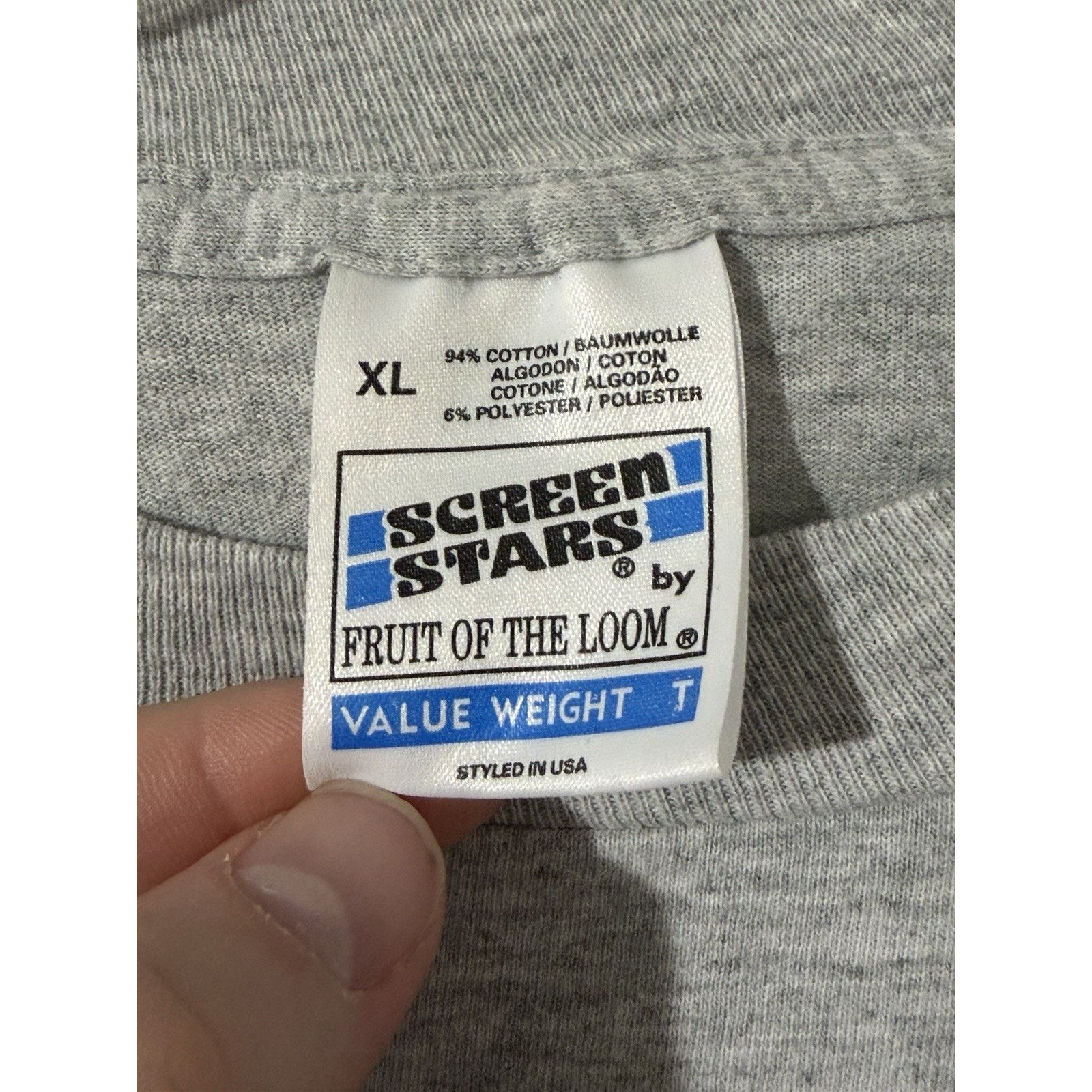 Fruit Of The Loom Vtg Rock Am Ring MTV Shirt Sz XL Music Band Rage Rock Euro Size US XL / EU 56 / 4 - 3 Thumbnail