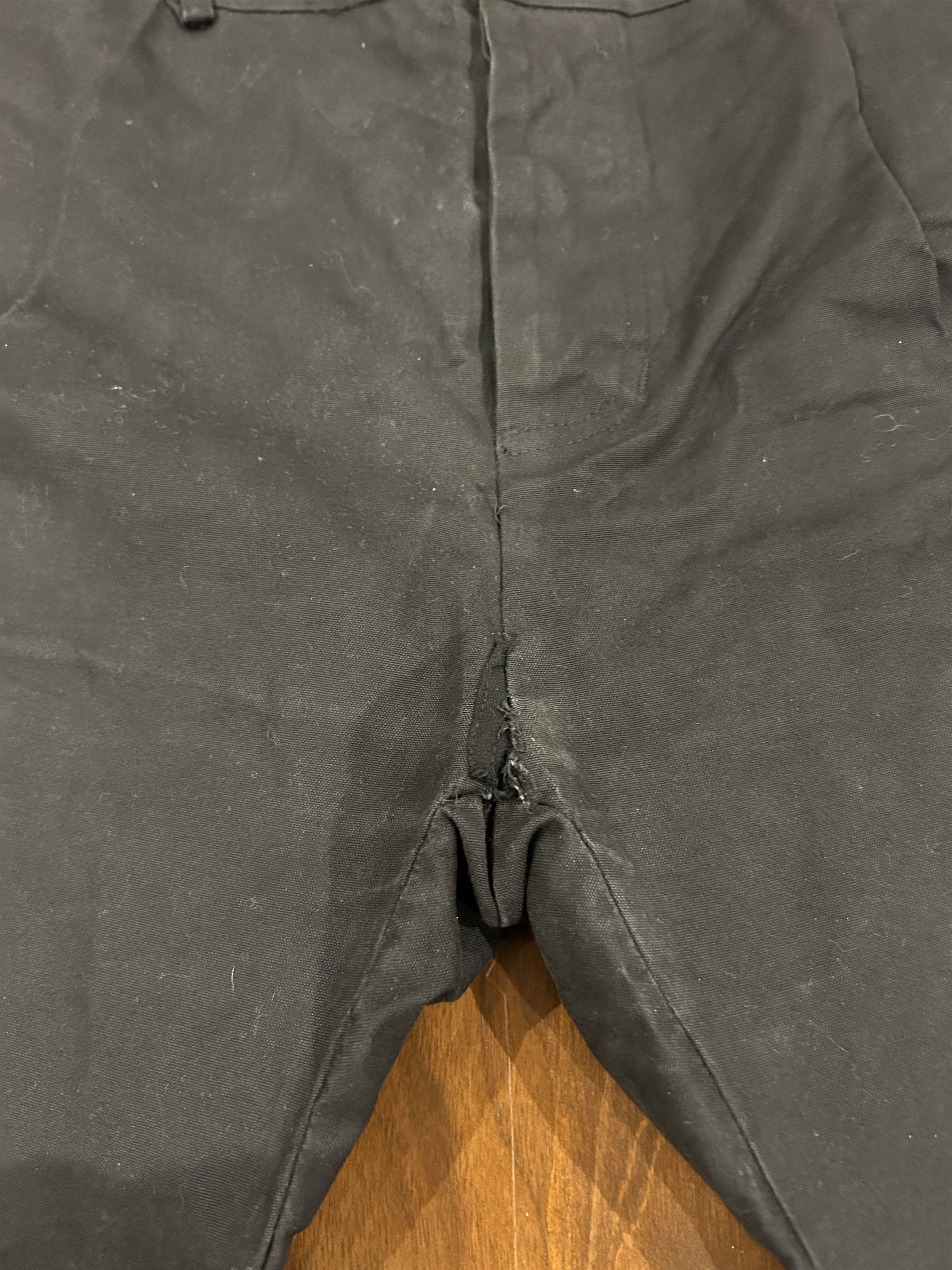 Song For The Mute Curved Leg Paraffin Pants Size US 32 / EU 48 - 4 Thumbnail