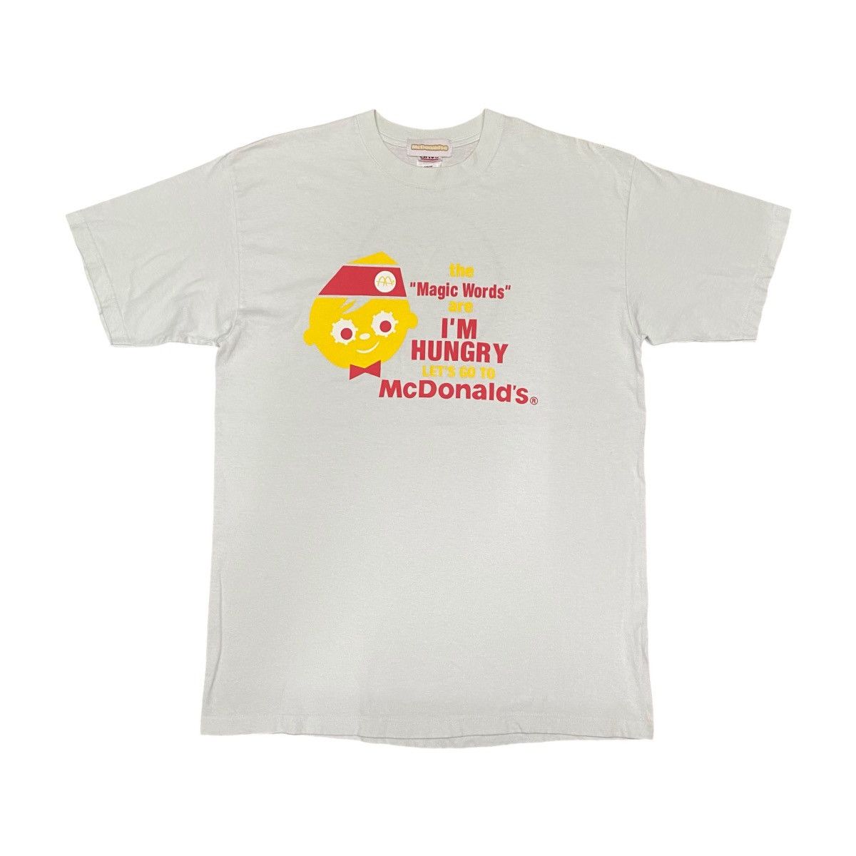 Anvil × Vintage Vintage 90s Promo McDonald’s T Shirt Size US L / EU 52-54 / 3 - 1 Thumbnail