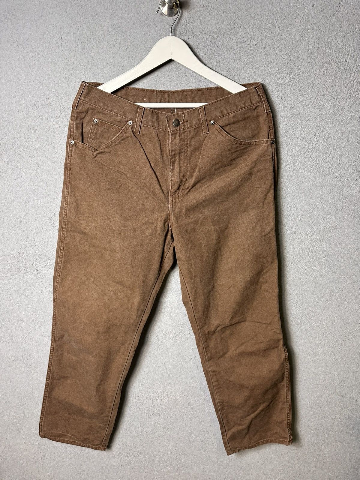 Carhartt × Dickies × Vintage Vintage Y2K Baggy Carhartt Style Carpenter Skater Tech Pants Size US 32 / EU 48 - 4 Thumbnail