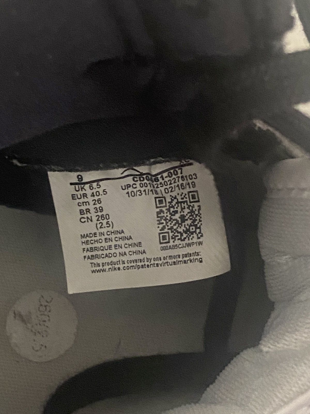 Jordan Brand × Nike Size 9w jordan 1 retro high twist (1.0) Size US 9 / IT 39 - 7 Thumbnail