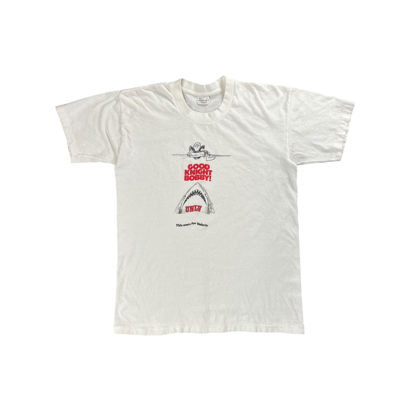 NCAA × Vintage Vintage 80s UNLV Good Knight Bobby! Jaws tee (M) Size US M / EU 48-50 / 2 - 1 Thumbnail