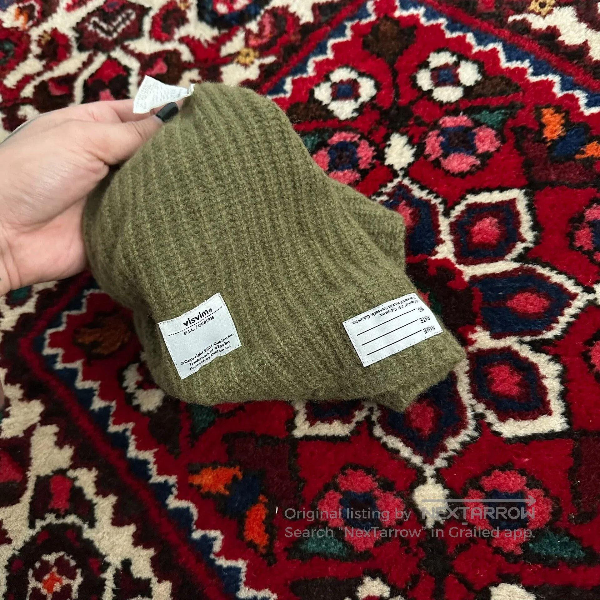 Visvim visvim 15AW knit beanie for winter style. Size ONE SIZE - 7 Thumbnail