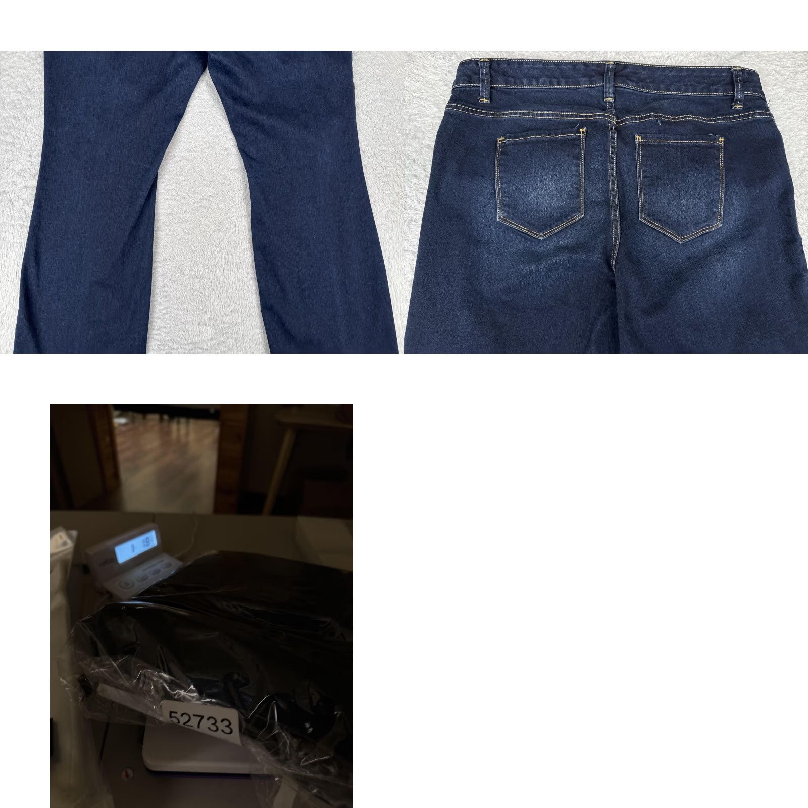 Old Navy Old Navy Rockstar Jeans 32x31 Dark Wash Bootcut Stretch Denim 90s Womens Size 24" / US 00 / IT 34 - 10 Thumbnail