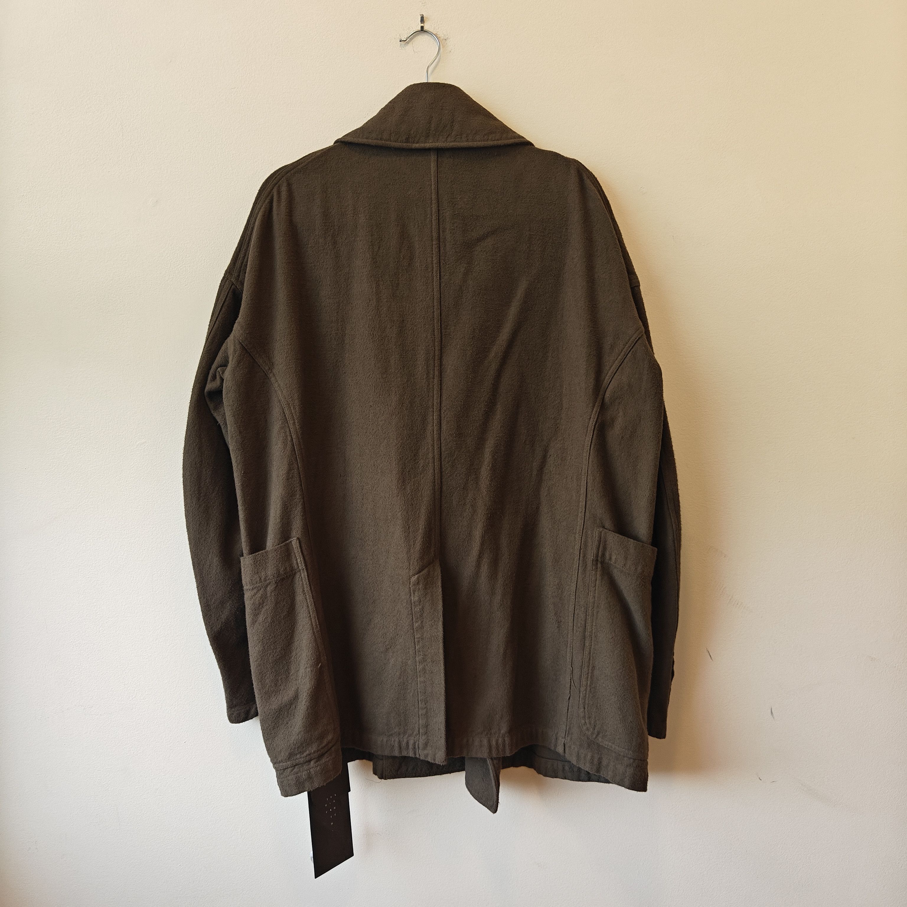 The Viridi-anne NWT BRUSHED TWILL Double Breasted JACKET Size 2/M $1135 Size US M / EU 48-50 / 2 - 14 Thumbnail