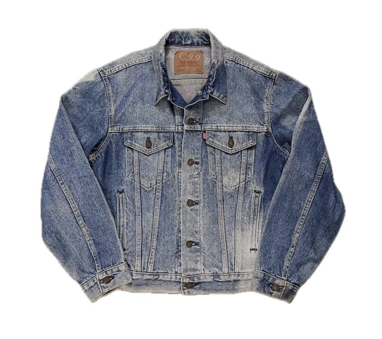 Levi's Vintage 1990s Levi's 70506 Trucker Jacket Size US M / EU 48-50 / 2 - 1 Thumbnail